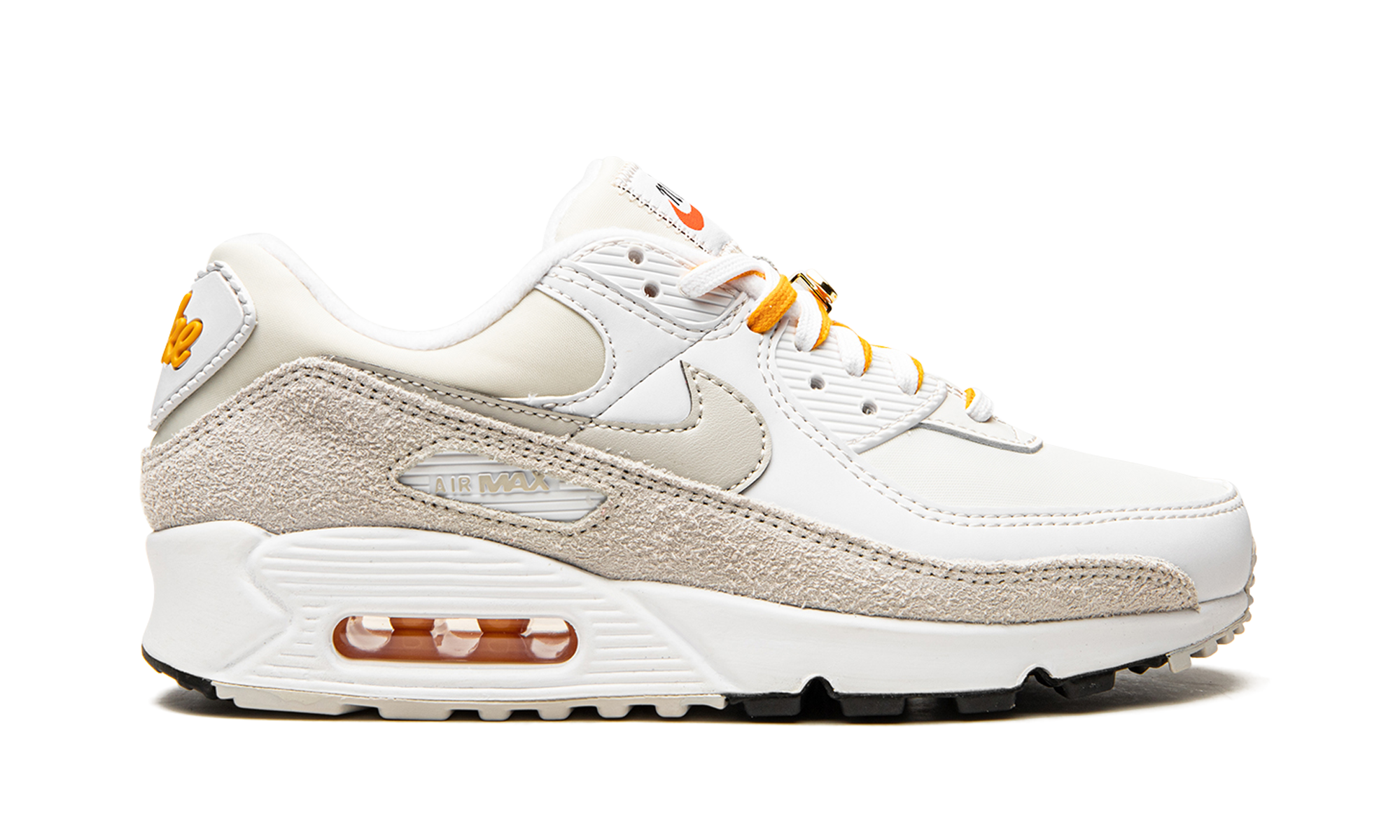 nike air max 90 light bone university gold women s+DA8709-100+right view