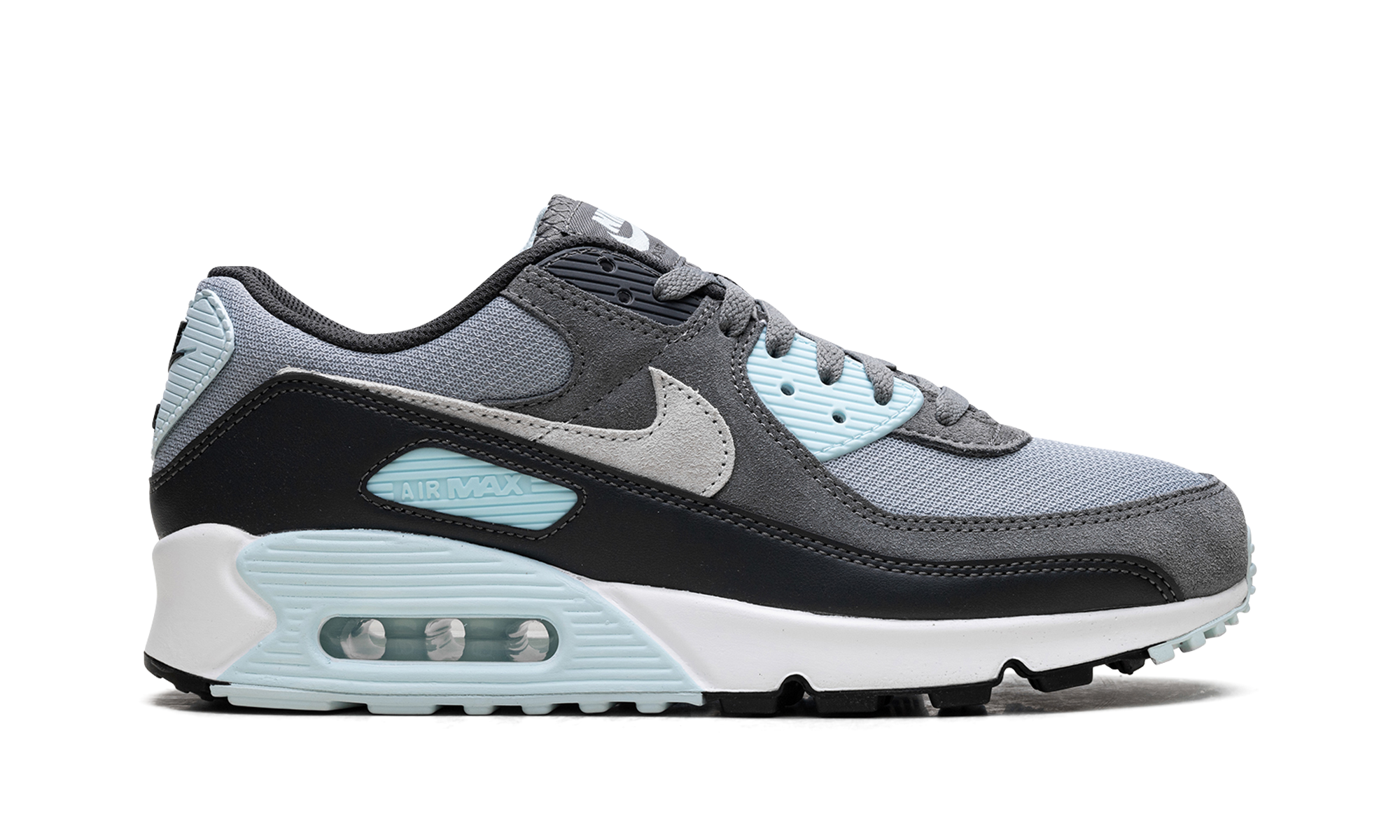 nike air max 90 light pumice smoke grey+DM0029-009+right view