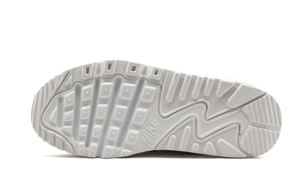 nike air max 90 ltr white ps+833414-100+bottom view
