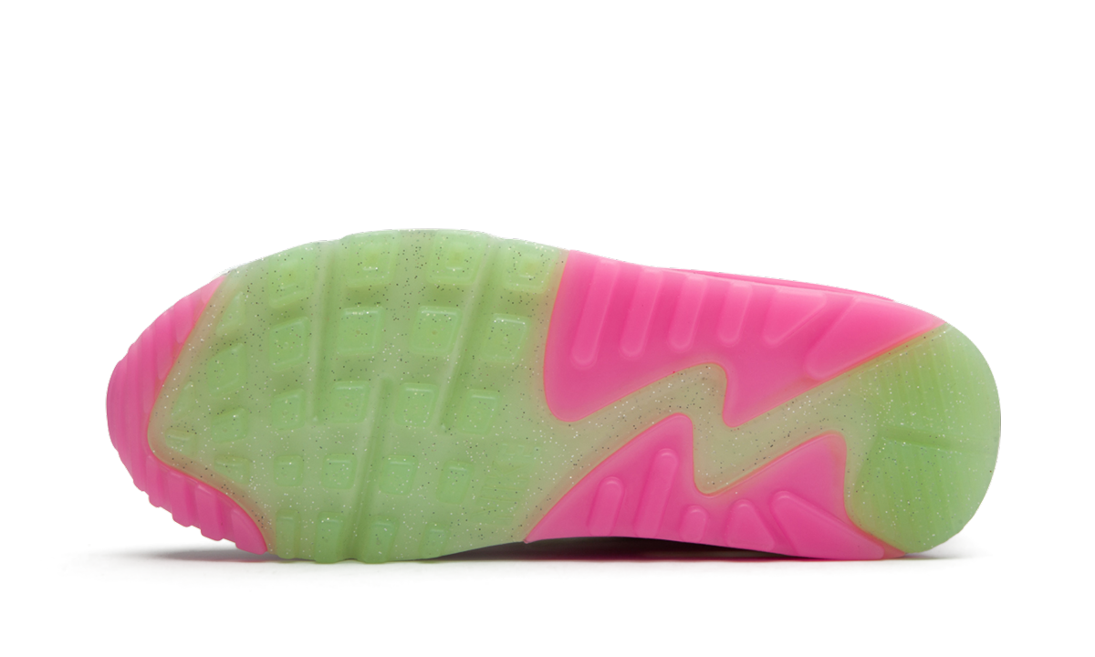 nike air max 90 lx daisy leopard iridescent women s+CQ2559-100+bottom view