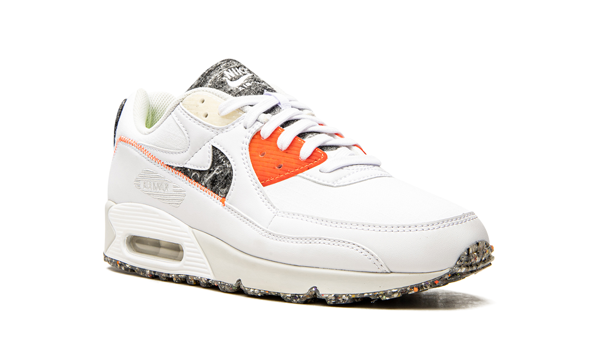 nike air max 90 m2z2 white red+DD0383-100+diagnol right view