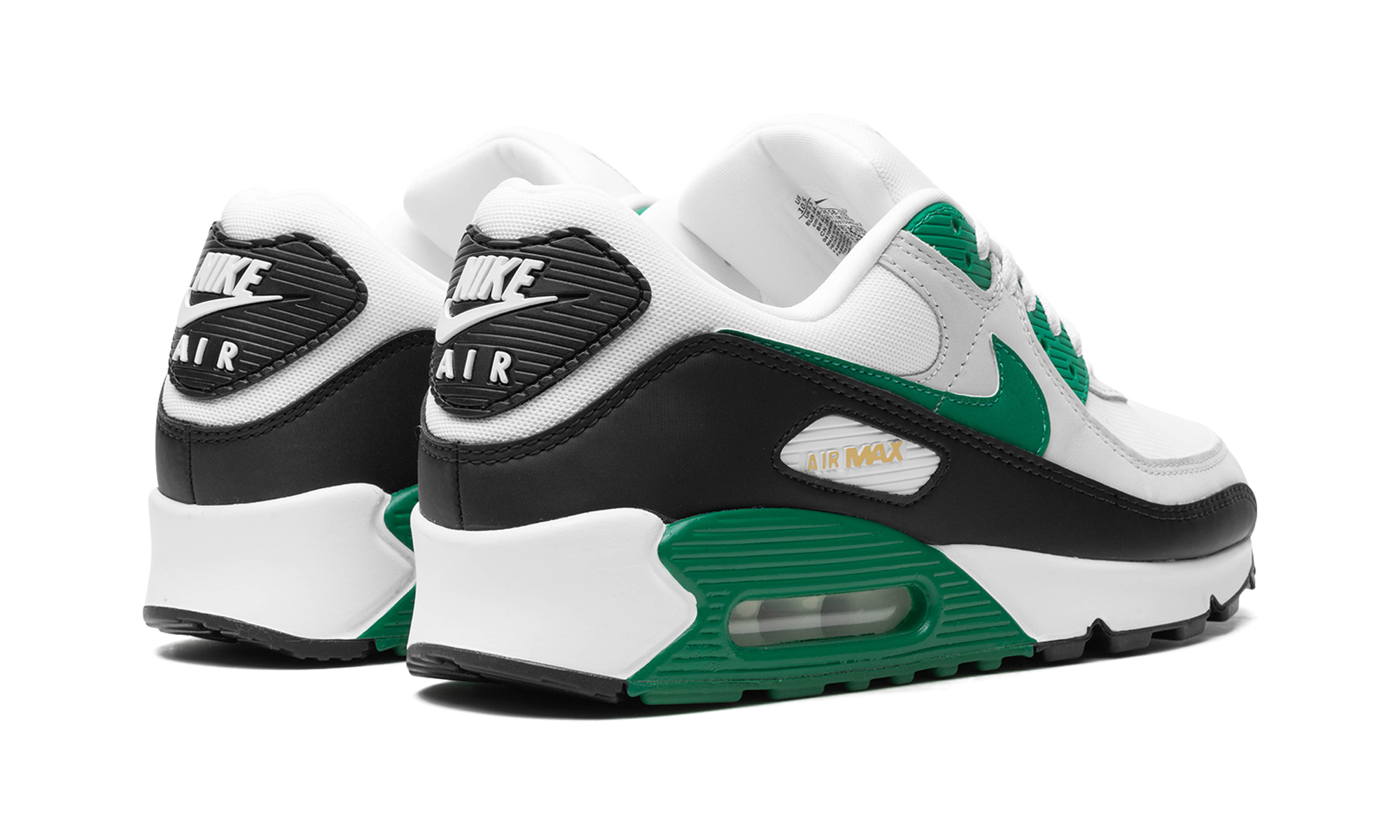 nike air max 90 malachite+FB9658-102+diagnol right behind view