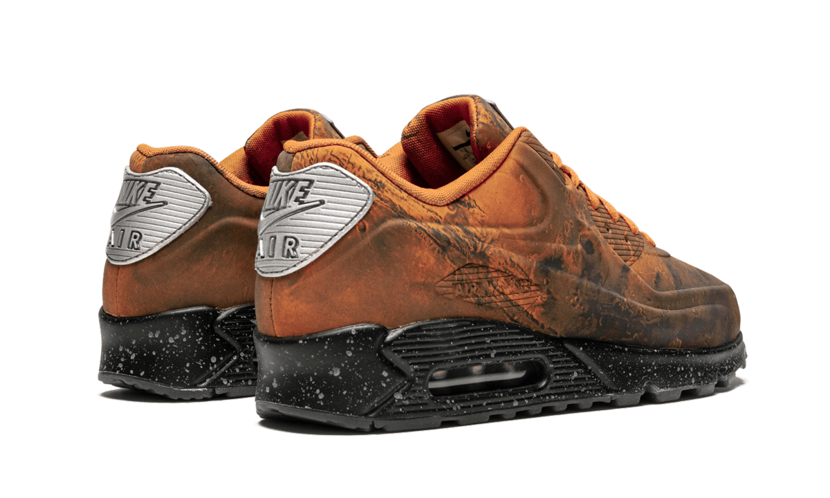 nike air max 90 mars landing+CD0920-600+diagnol right behind view