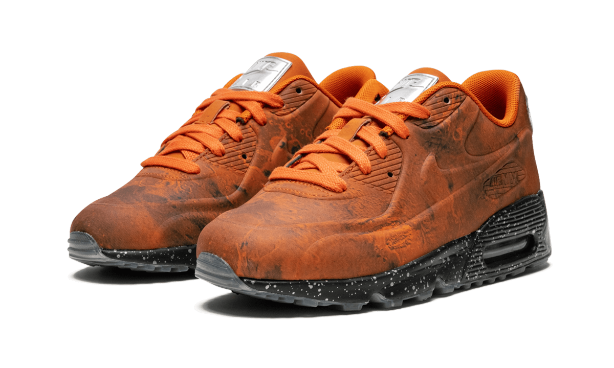 nike air max 90 mars landing ps+CD6488-600+diagnol left view
