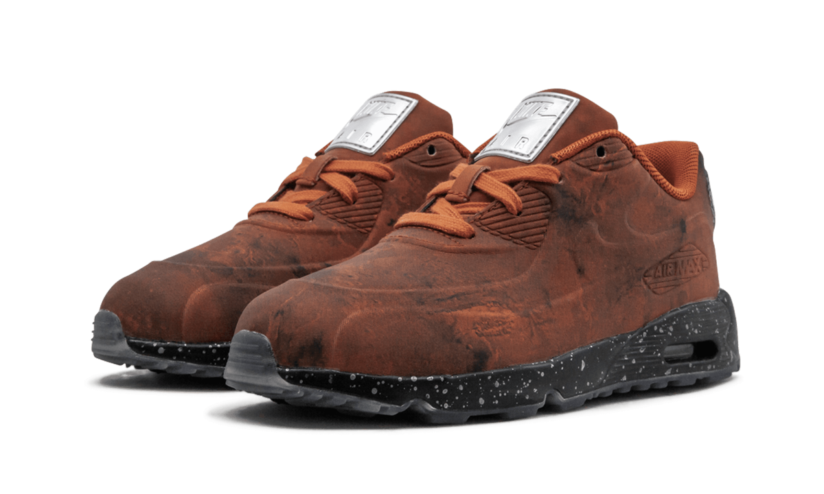 nike air max 90 mars landing td+CD6489-600+diagnol left view