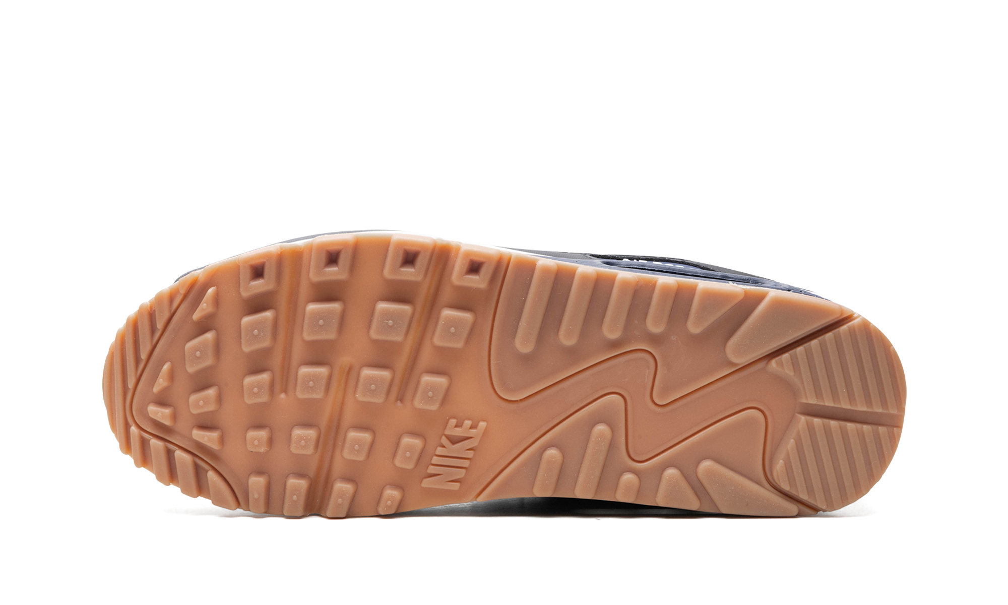 nike air max 90 midnight navy gum+FB9658-400+bottom view