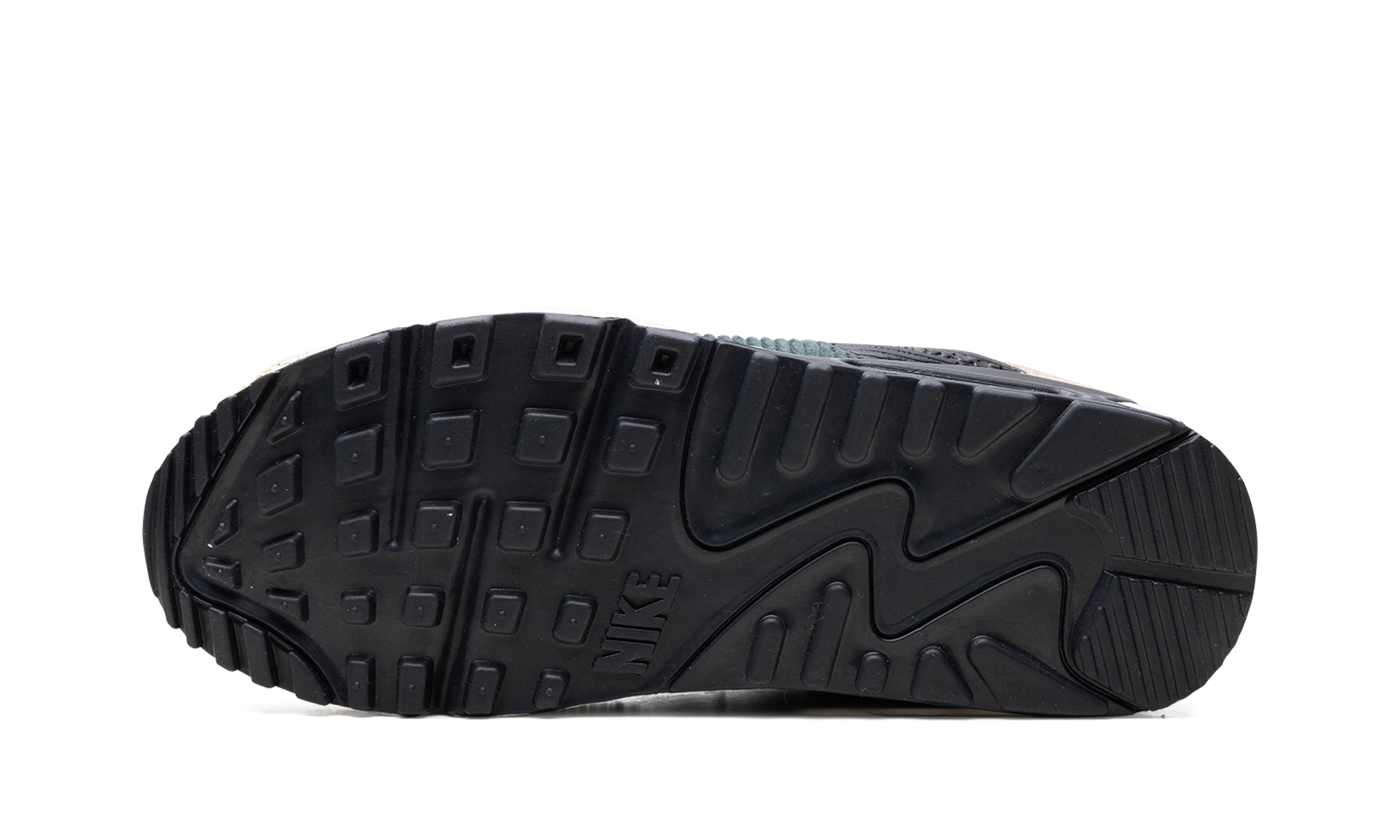 nike air max 90 multi corduroy women s+FB8455-001+bottom view