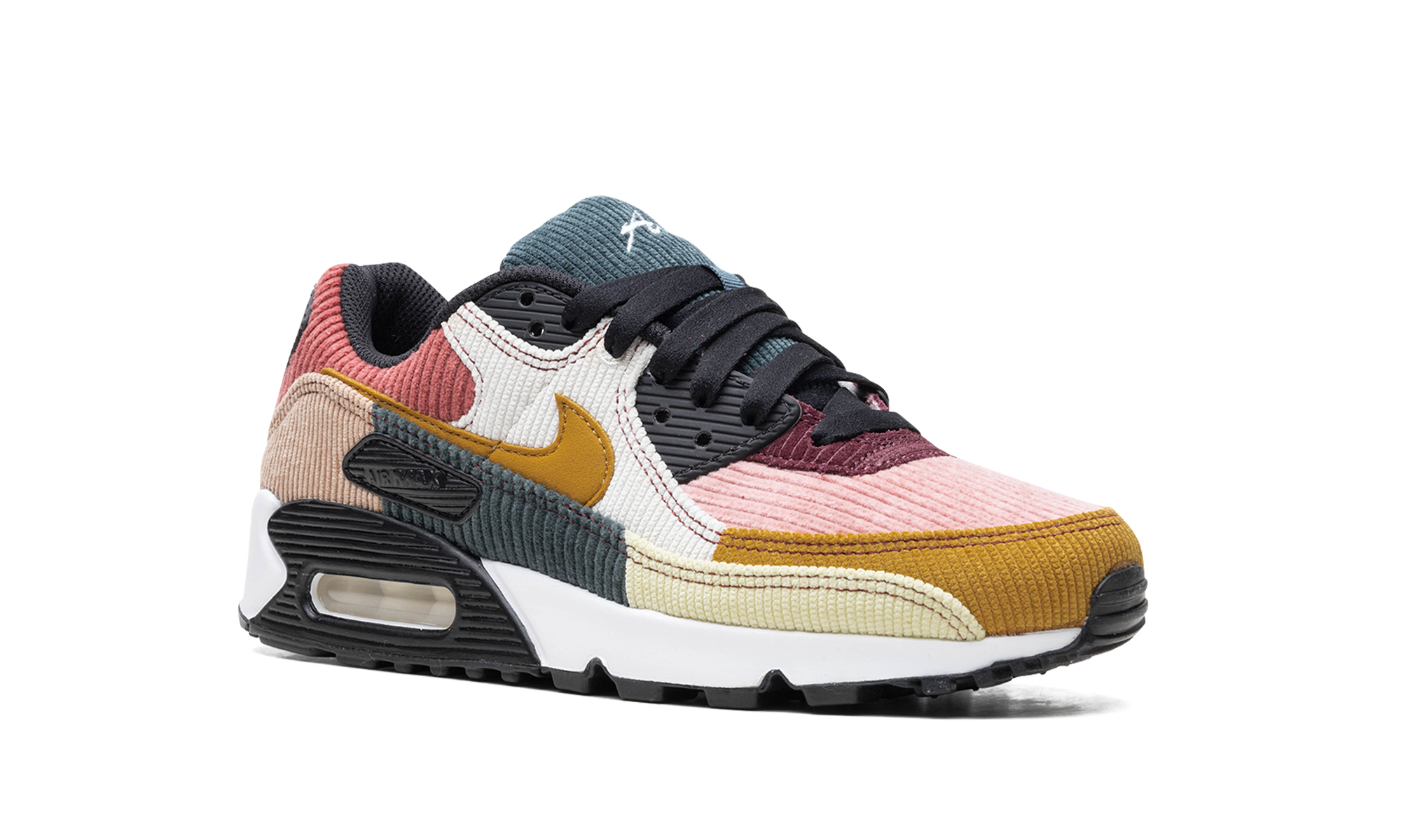 nike air max 90 multi corduroy women s+FB8455-001+diagnol right view