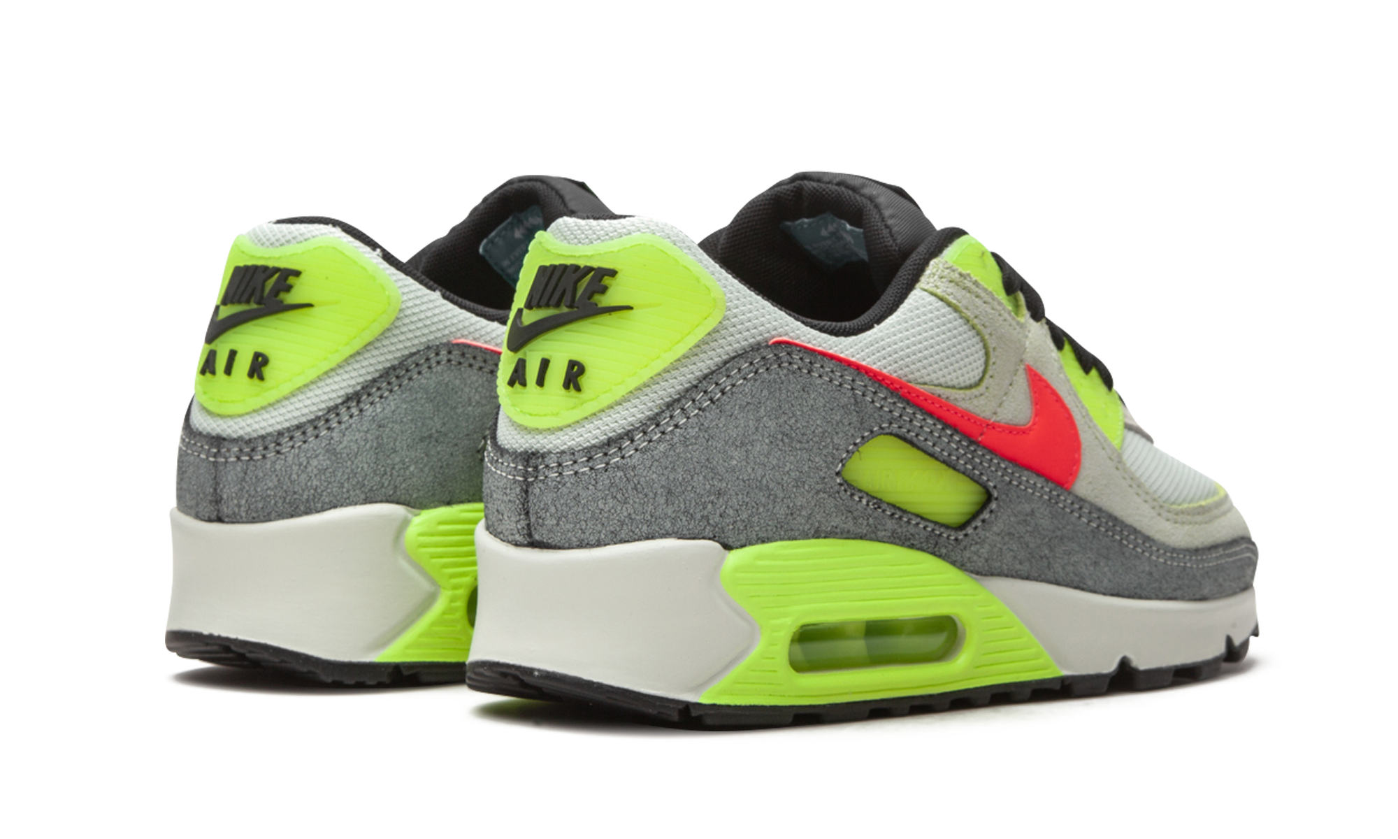 nike air max 90 n7 2020+CV0264-001+diagnol right behind view