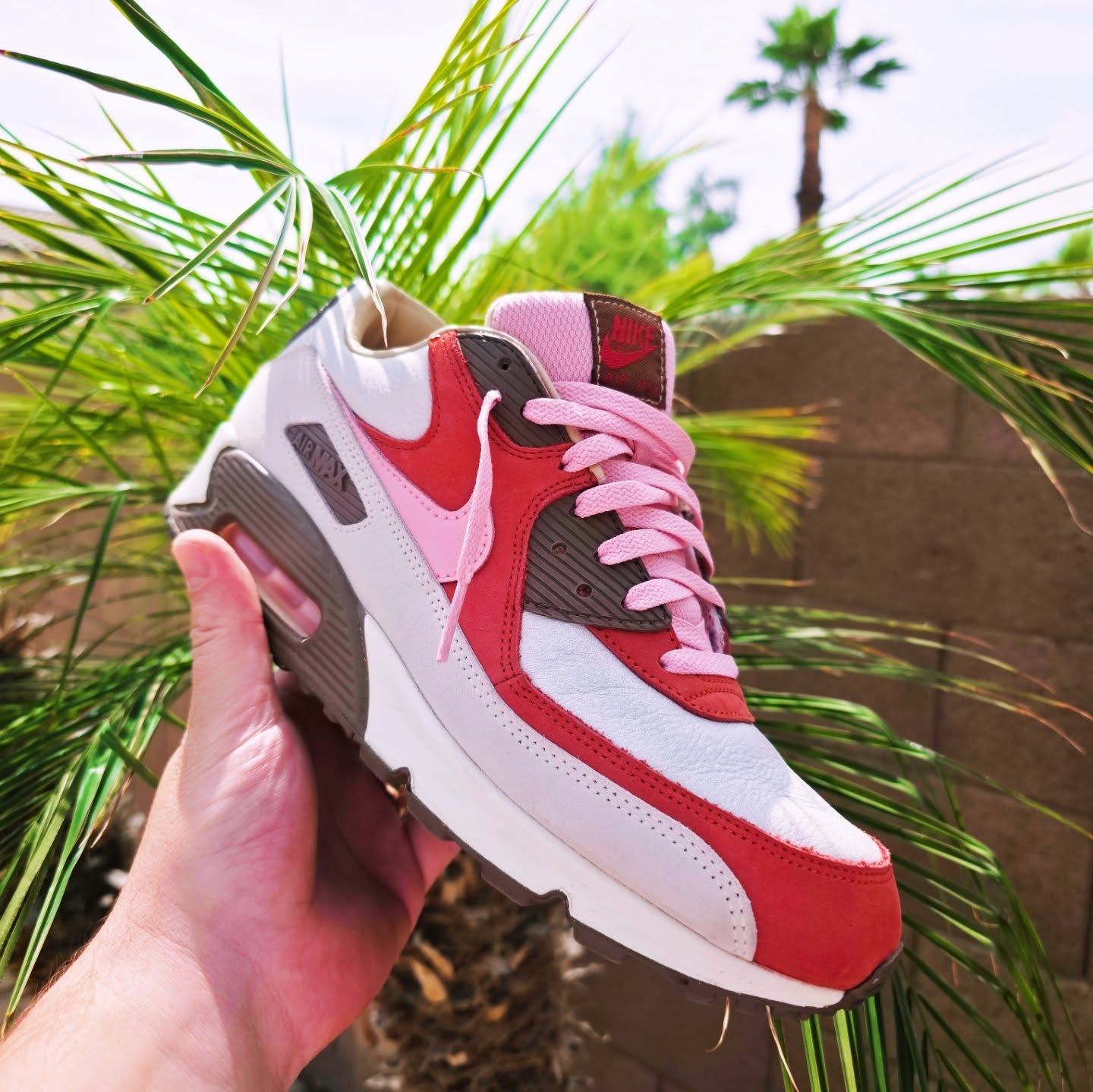 Nike Air Max 90 NRG Bacon (2021), Lifestyle View 4, SKU CU1816-100