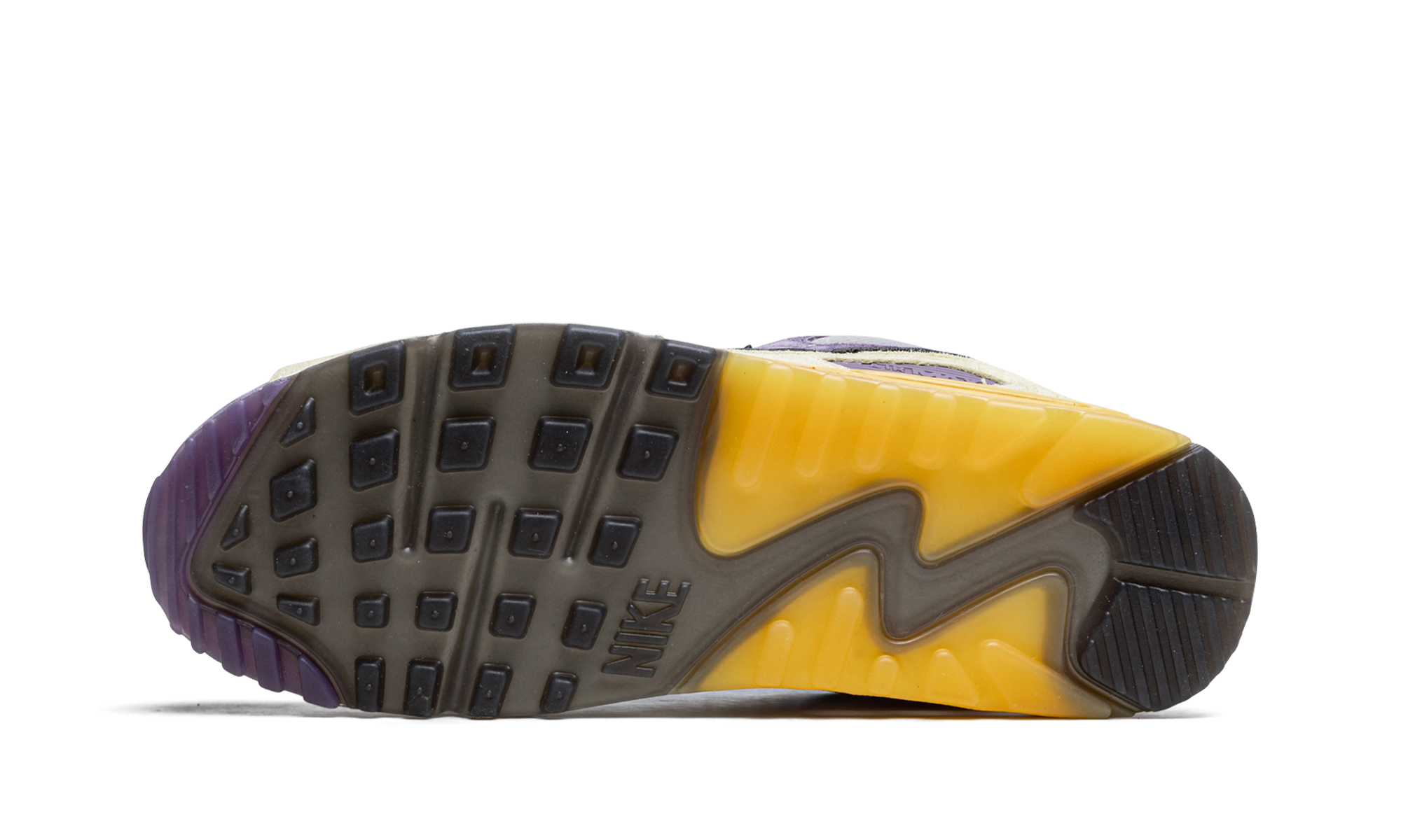 nike air max 90 nrg court purple lemon drop+DC6083-500+bottom view