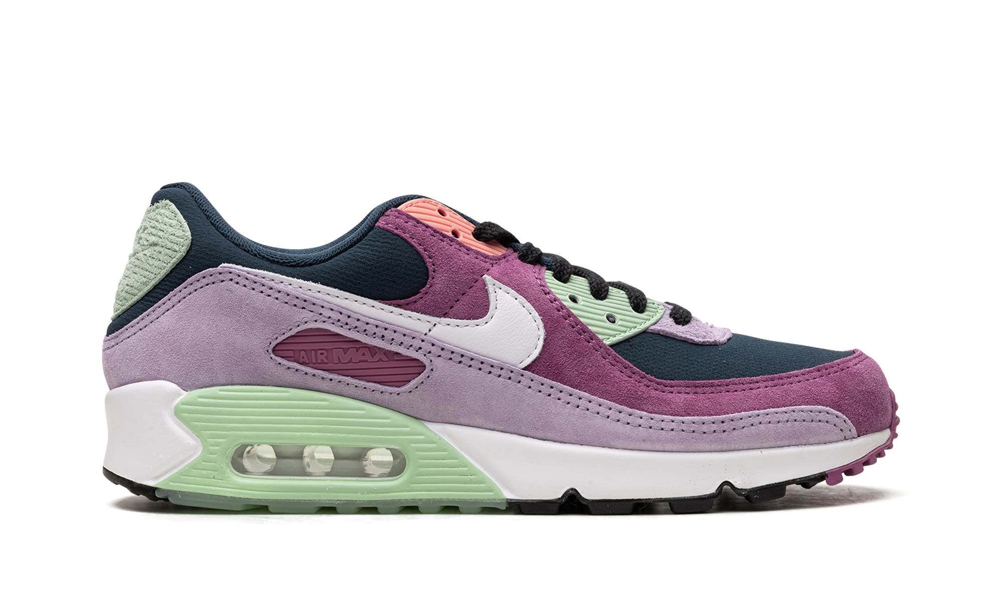 nike air max 90 nrg light bordeaux armory navy+DM0035-500+right view