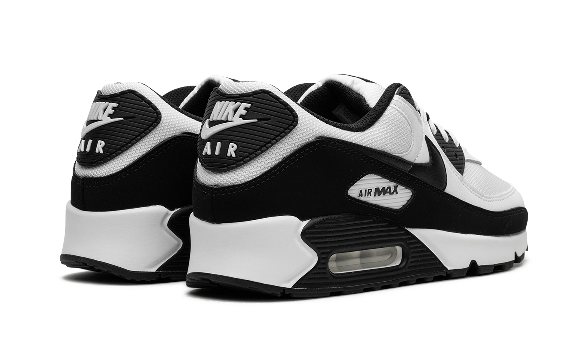 nike air max 90 panda+CN8490-101+diagnol right behind view