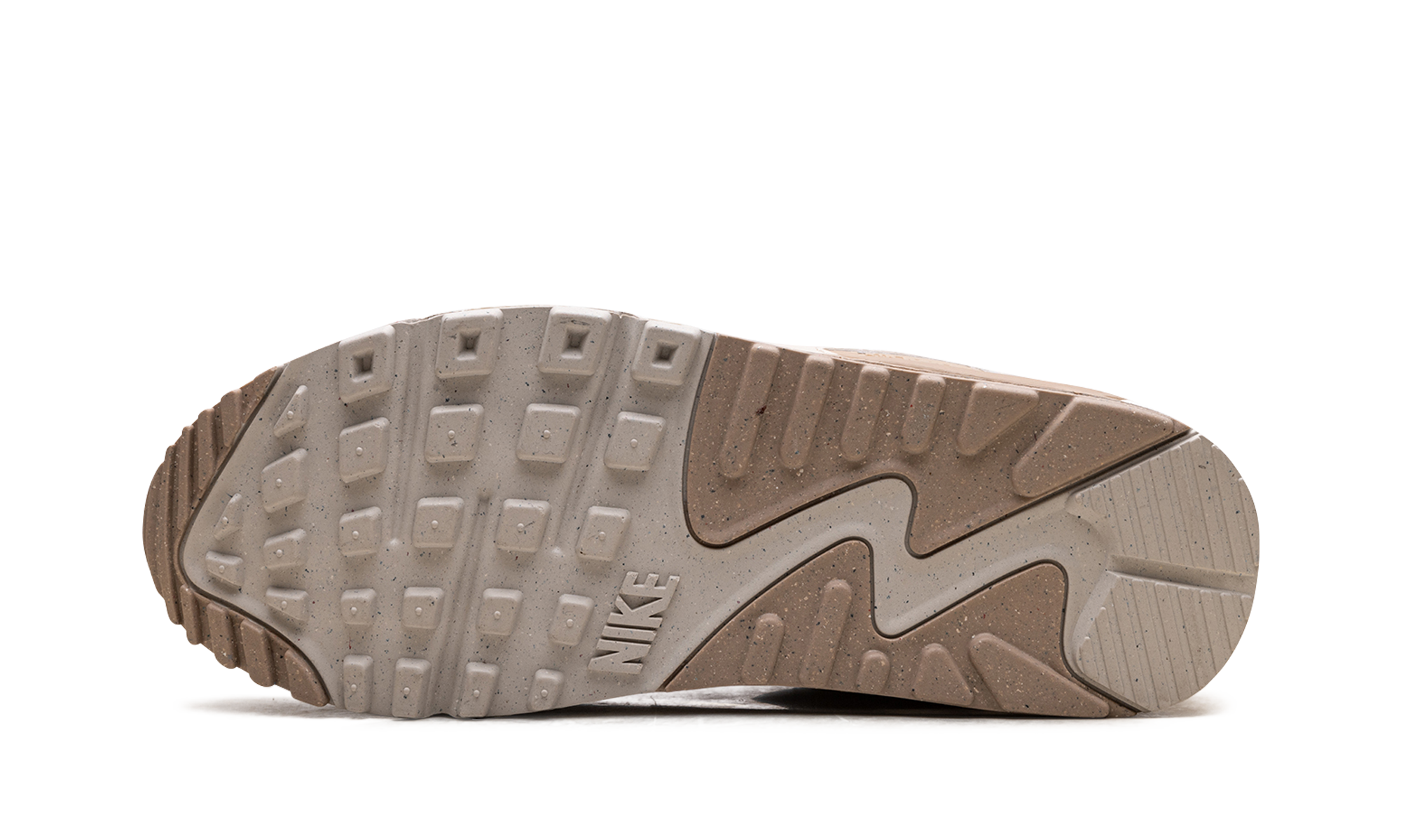 nike air max 90 phantom light orewood brown women s+DH8010-004+bottom view