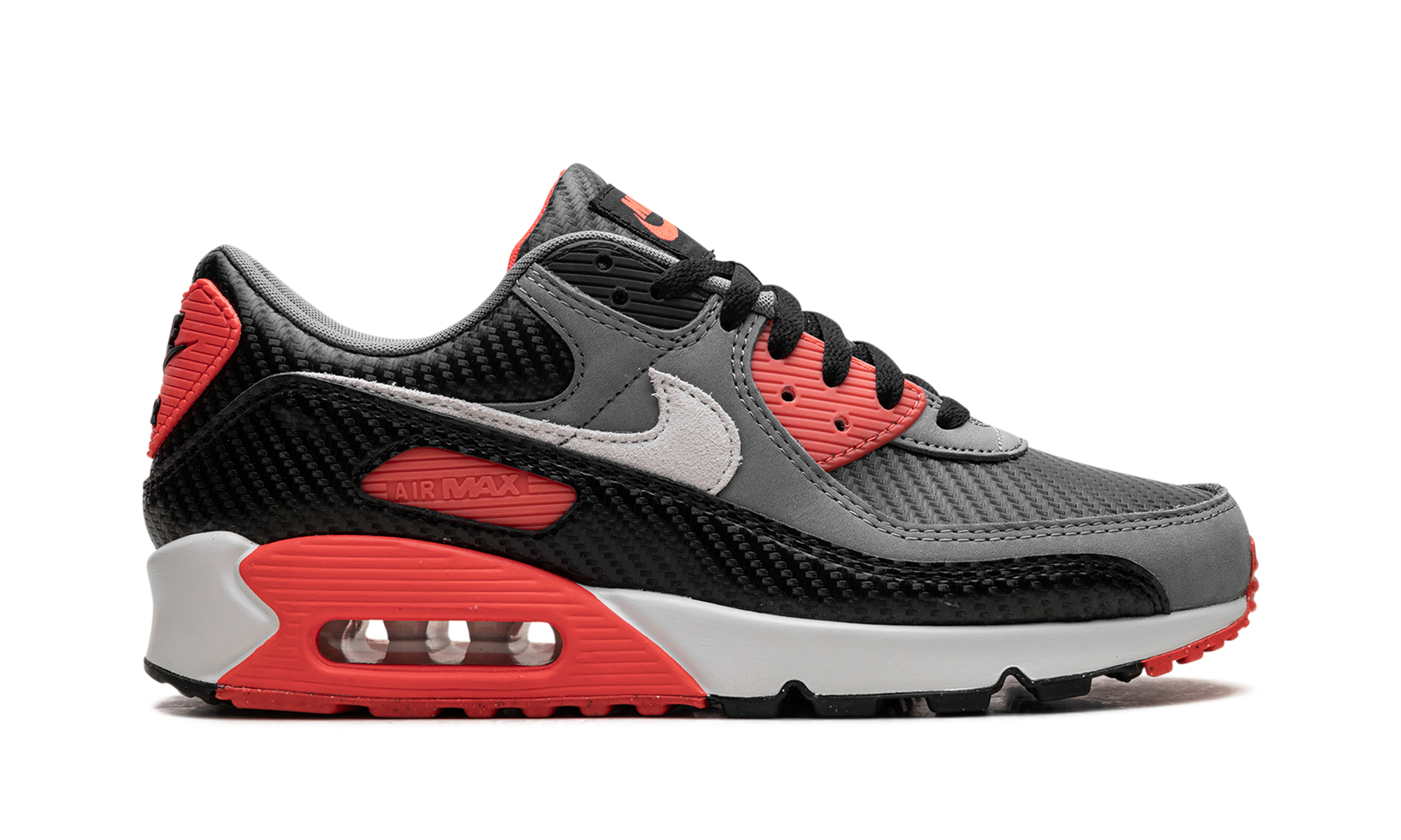 nike air max 90 premium carbon fiber infrared+HM9432-001+right view