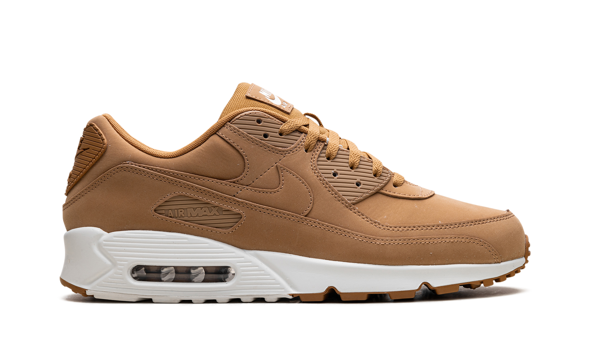 nike air max 90 premium flax sail+HJ3153-200+right view