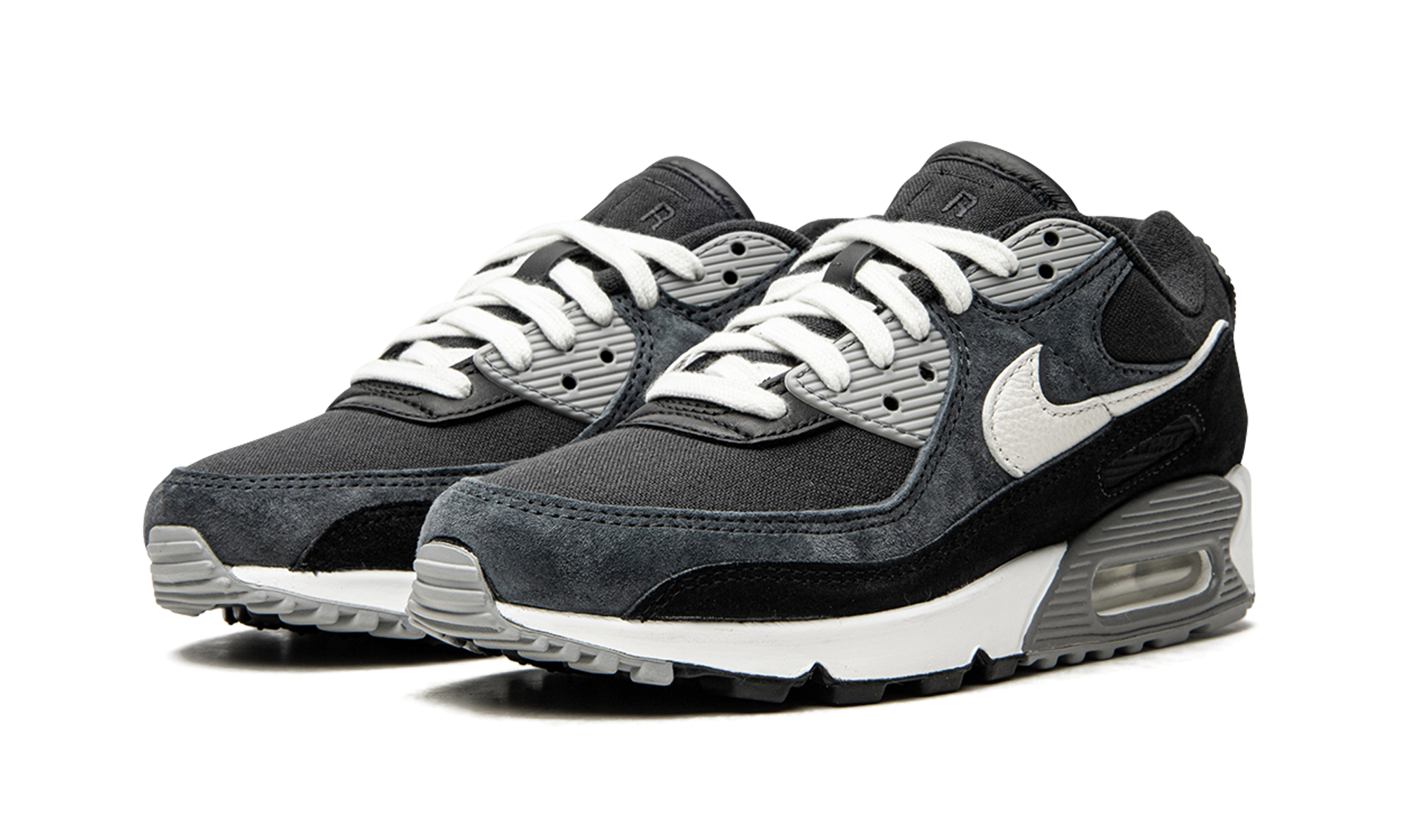 nike air max 90 premium off noir+DA1641-003+diagnol left view