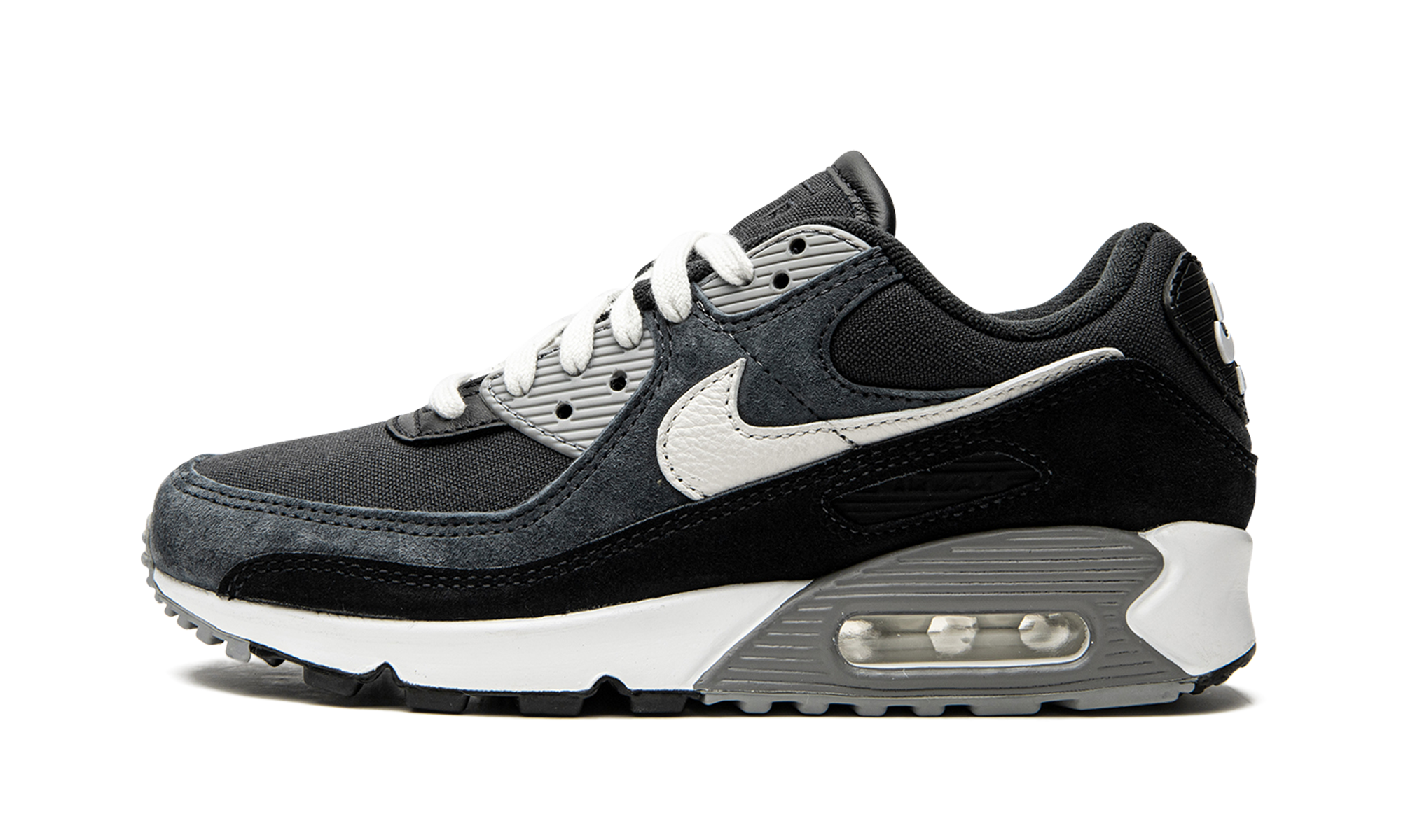 nike air max 90 premium off noir+DA1641-003+diagnol right view 1