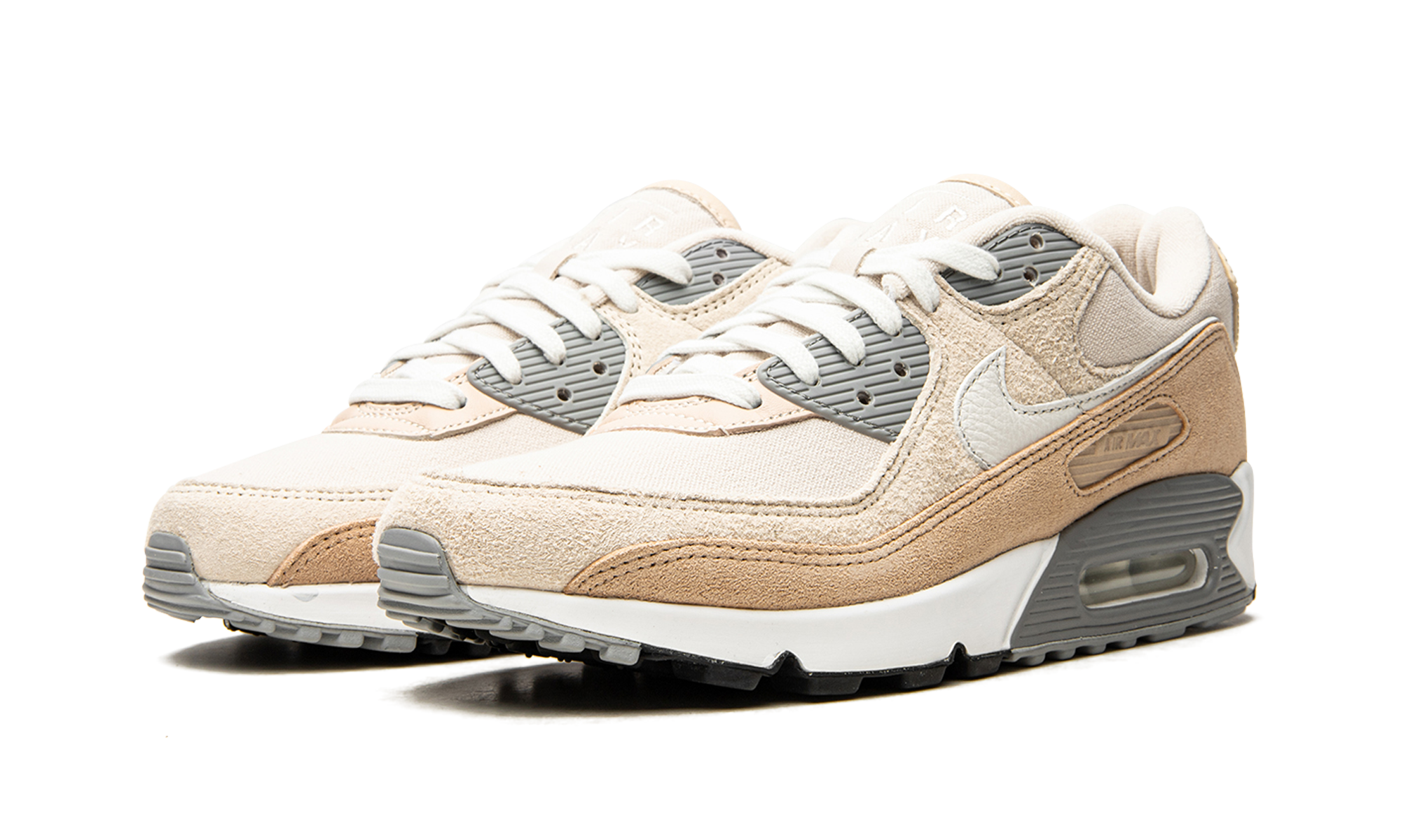 nike air max 90 premium sanddrift+DA1641-201+diagnol left view