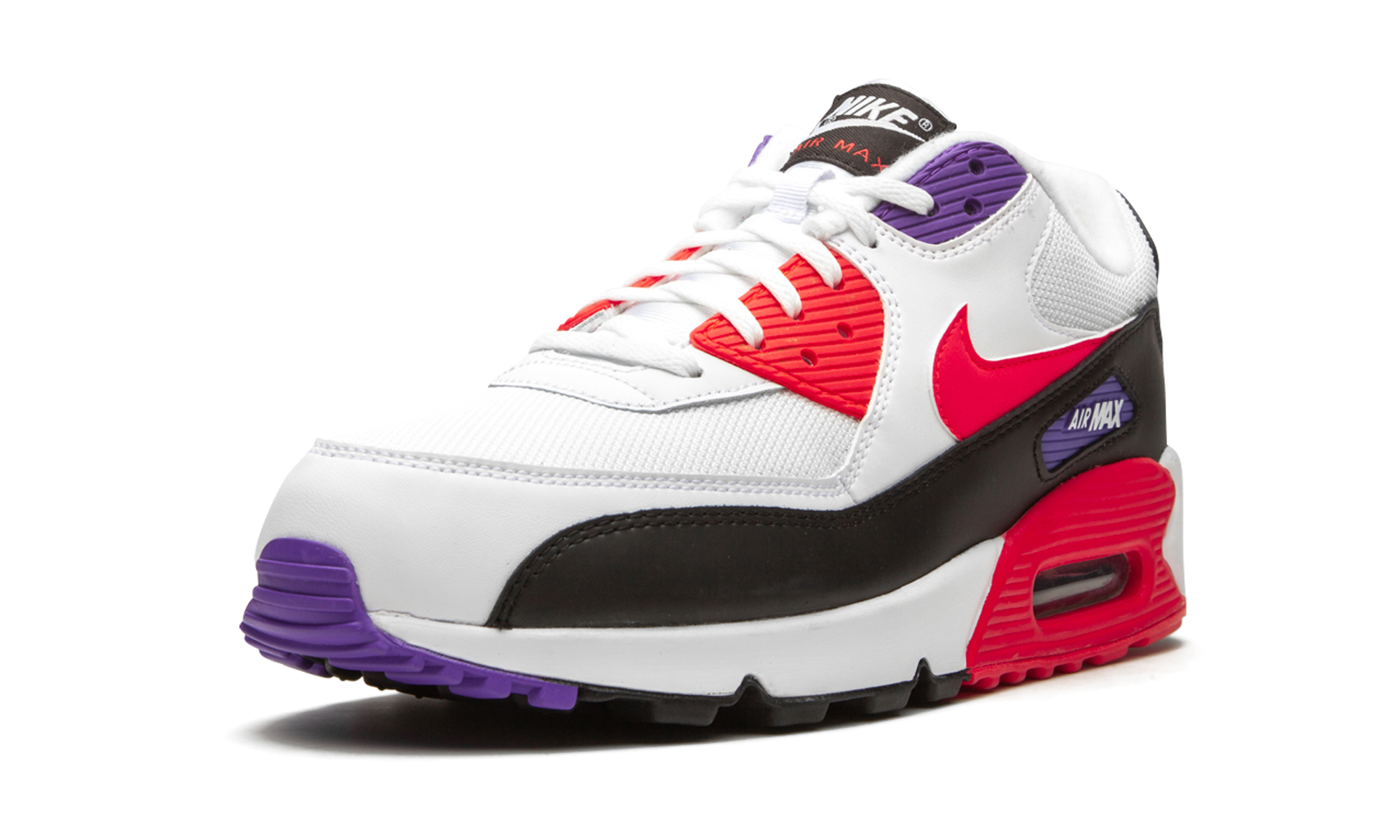 nike air max 90 raptors+AJ1285-106+left diagnol single view