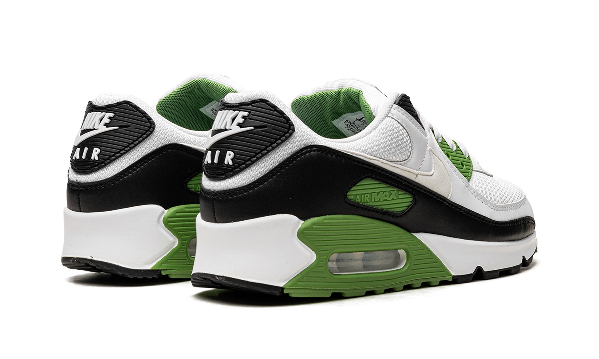 nike air max 90 recraft chlorophyll+CT4352-102+diagnol right behind view