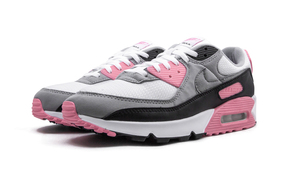 nike air max 90 recraft rose+CD0881-101+diagnol left view