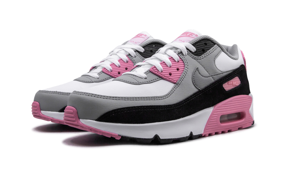 nike air max 90 recraft rose gs+CD6864-104+diagnol left view
