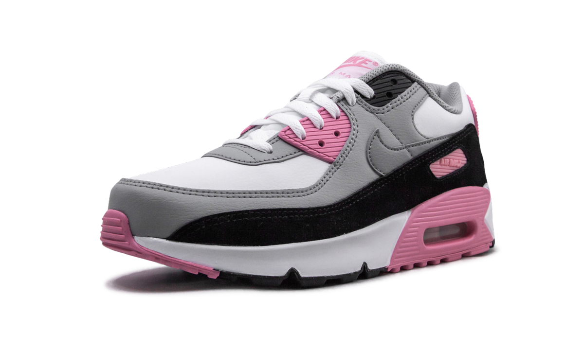 nike air max 90 recraft rose gs+CD6864-104+left diagnol single view