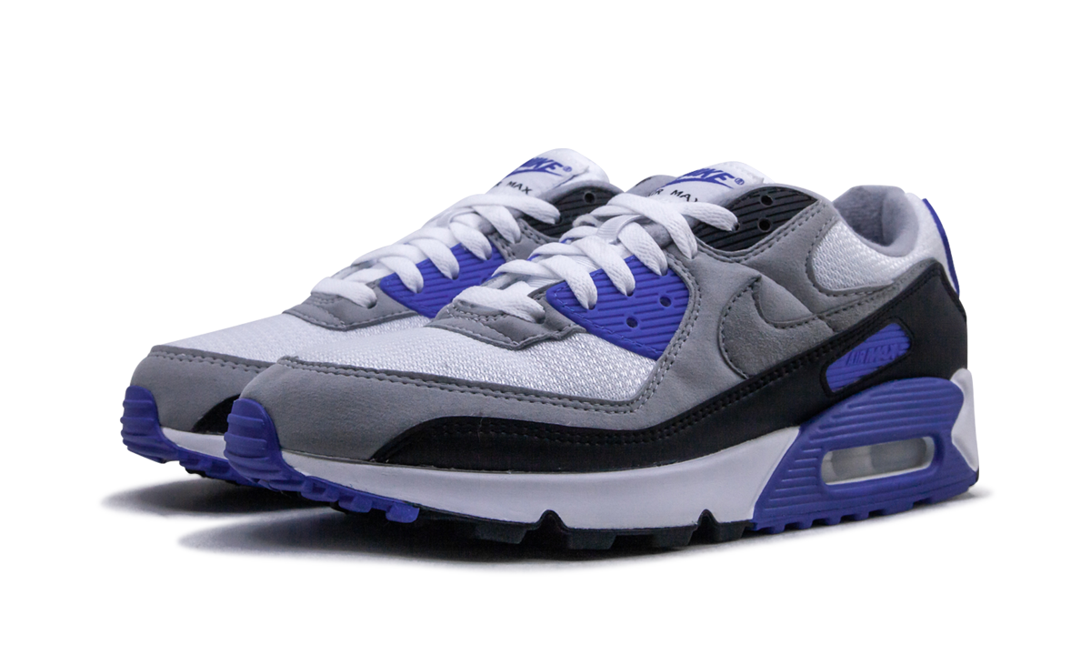 nike air max 90 recraft royal+CD0881-102+diagnol left view