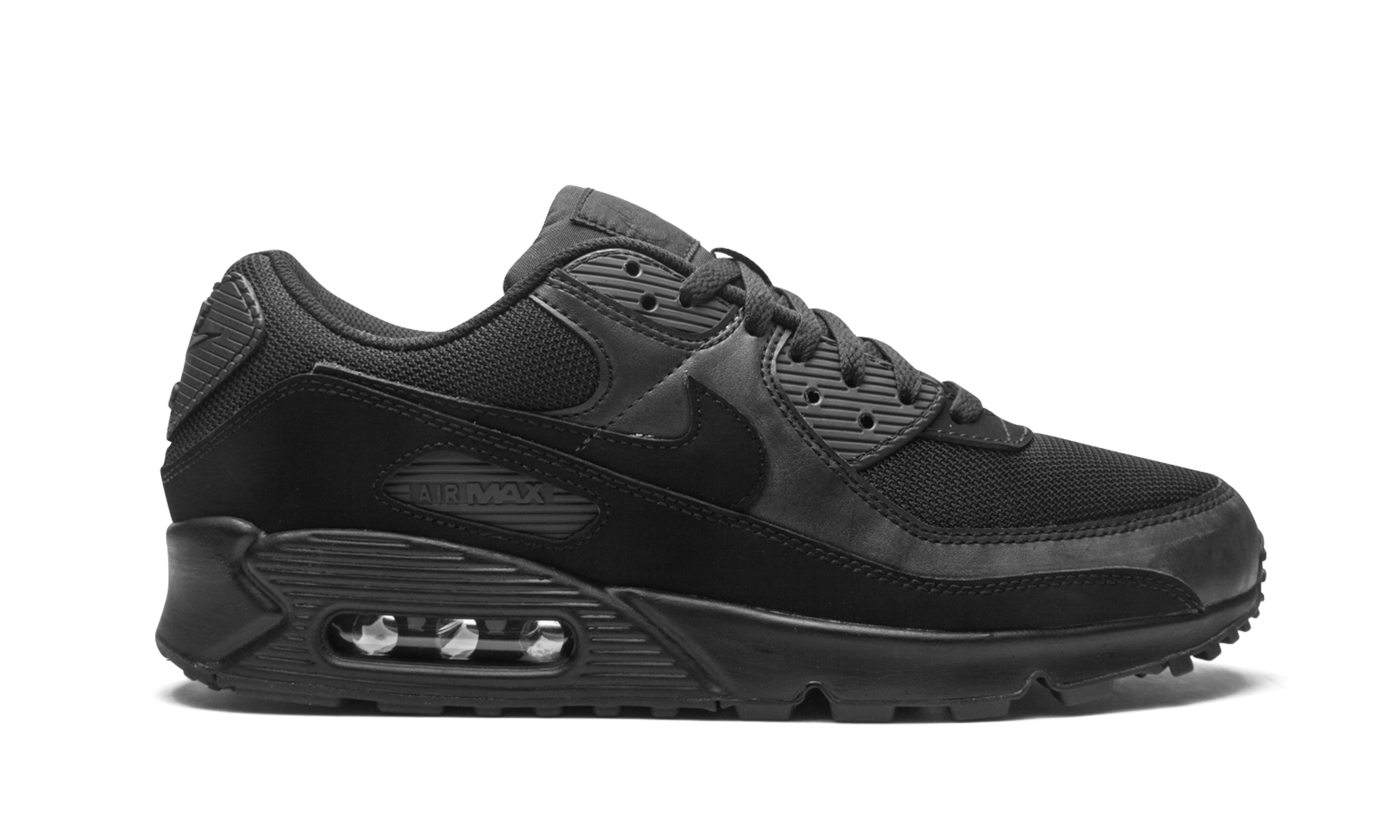 nike air max 90 recraft triple black+CN8490-003+right view