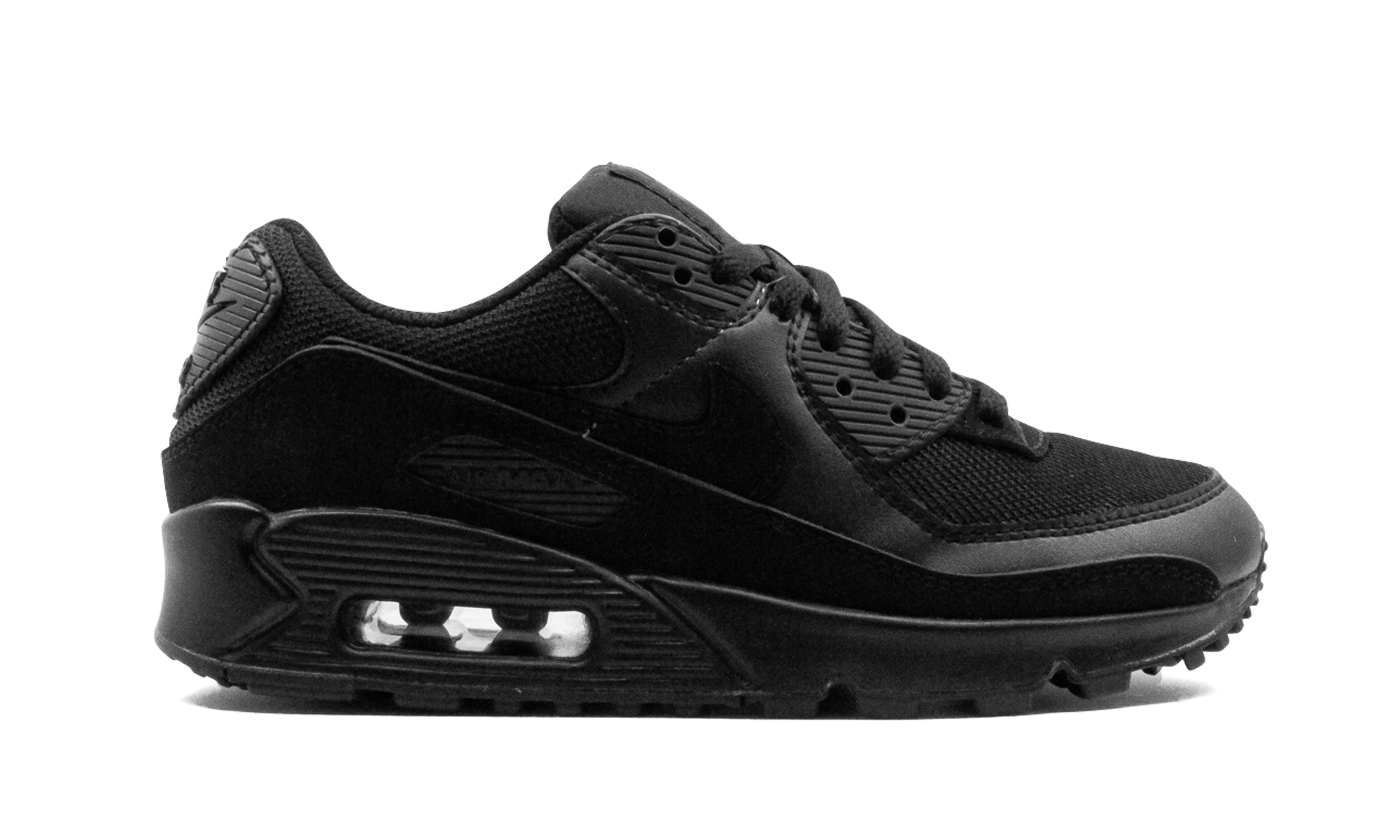 nike air max 90 recraft triple black women s+CQ2560-002+right view