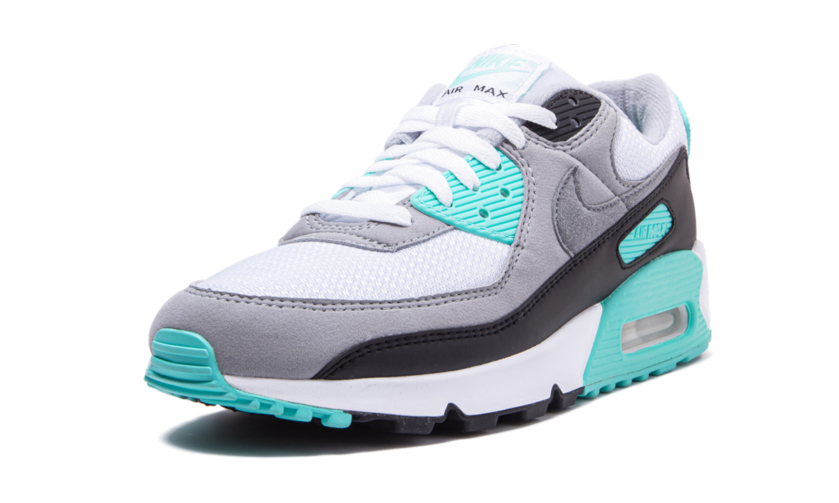 nike air max 90 recraft turquoise+CD0881-100+left diagnol single view