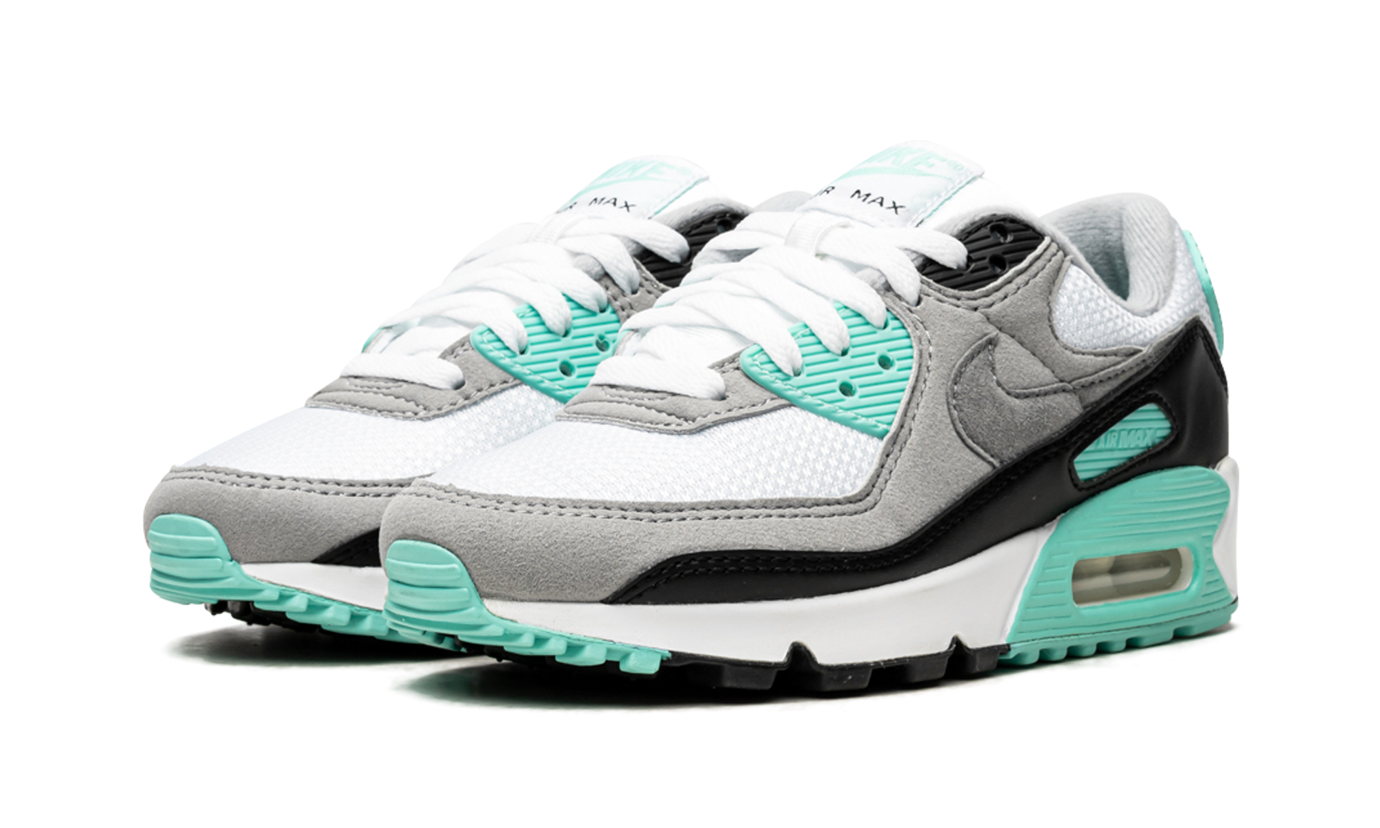 nike air max 90 recraft turquoise women s+CD0490-104+diagnol left view