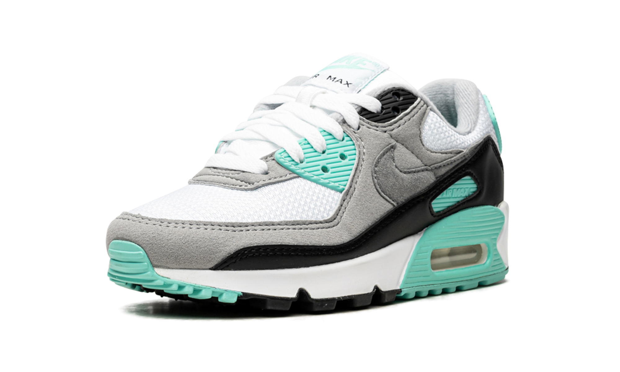 nike air max 90 recraft turquoise women s+CD0490-104+left diagnol single view