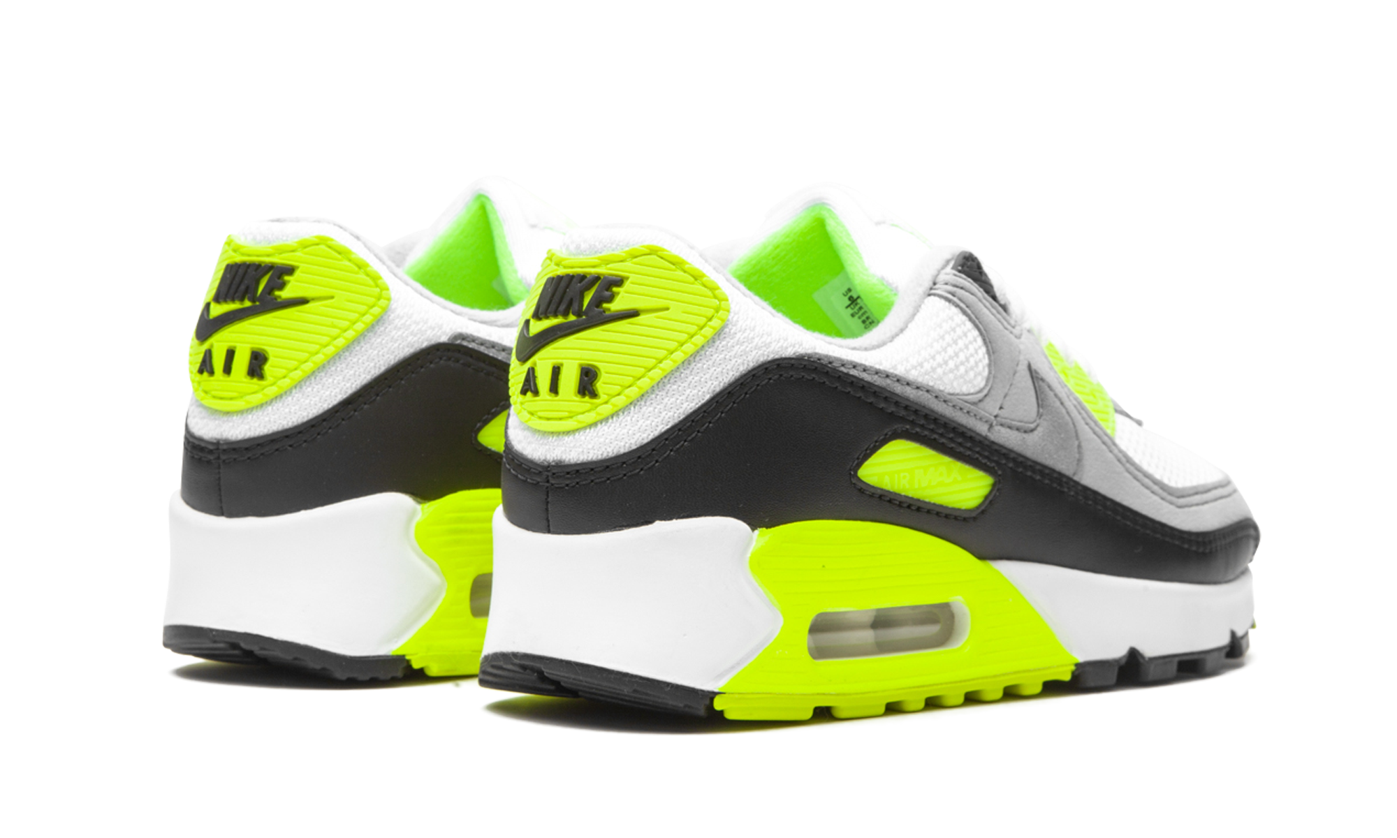 nike air max 90 recraft volt women s+CD0490-101+diagnol right behind view