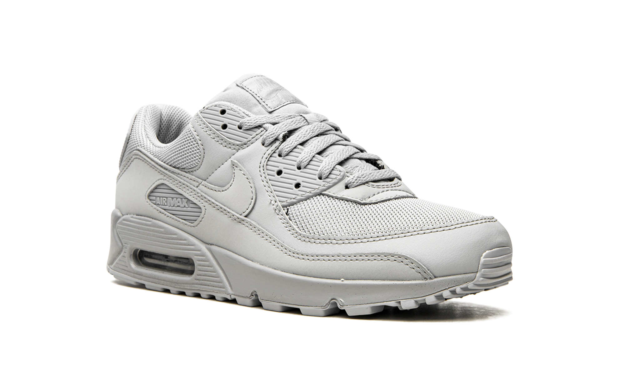 nike air max 90 recraft wolf grey+CN8490-001+diagnol right view