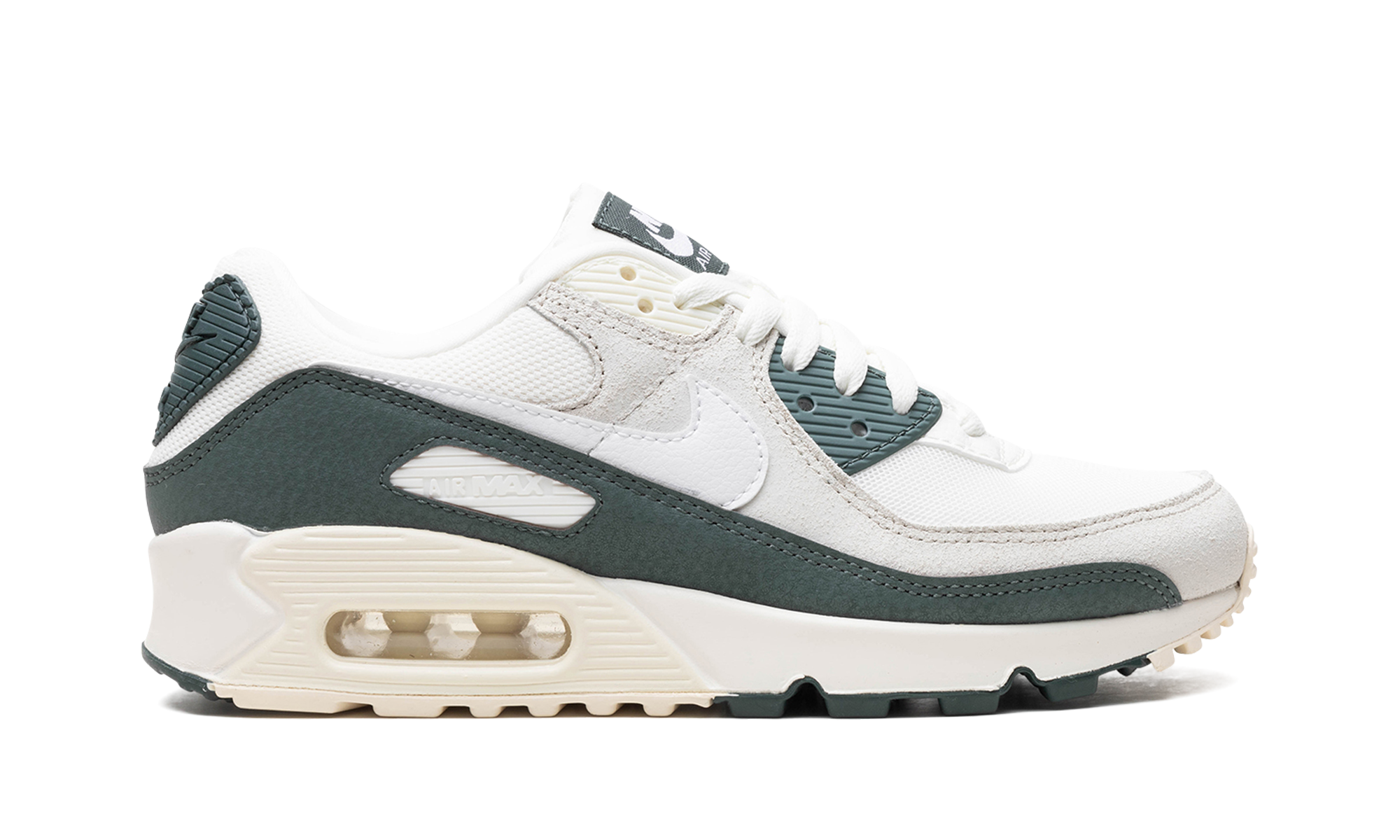 nike air max 90 sail vintage green women s+FZ5163-133+right view
