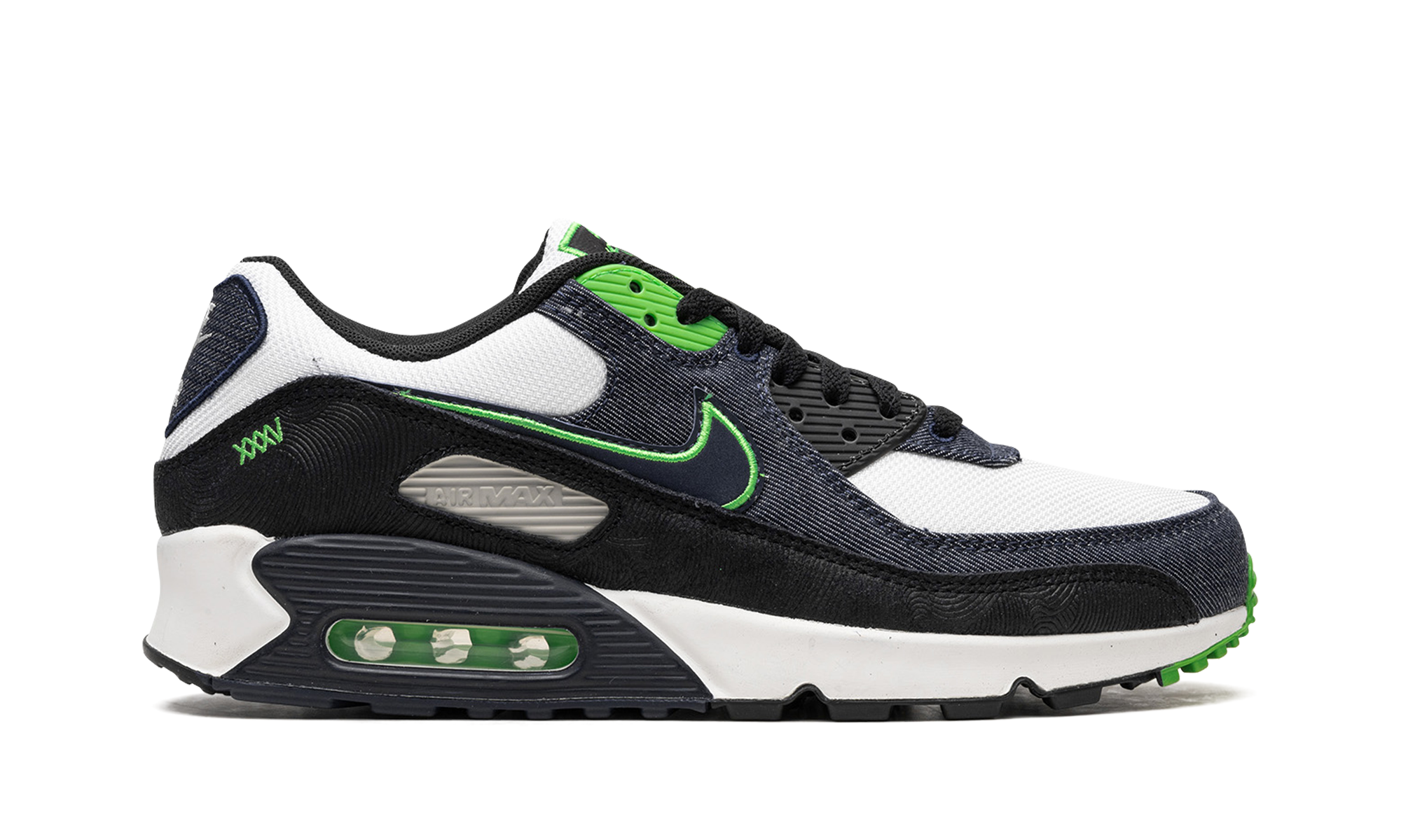 nike air max 90 scream green+DN4155-001+right view