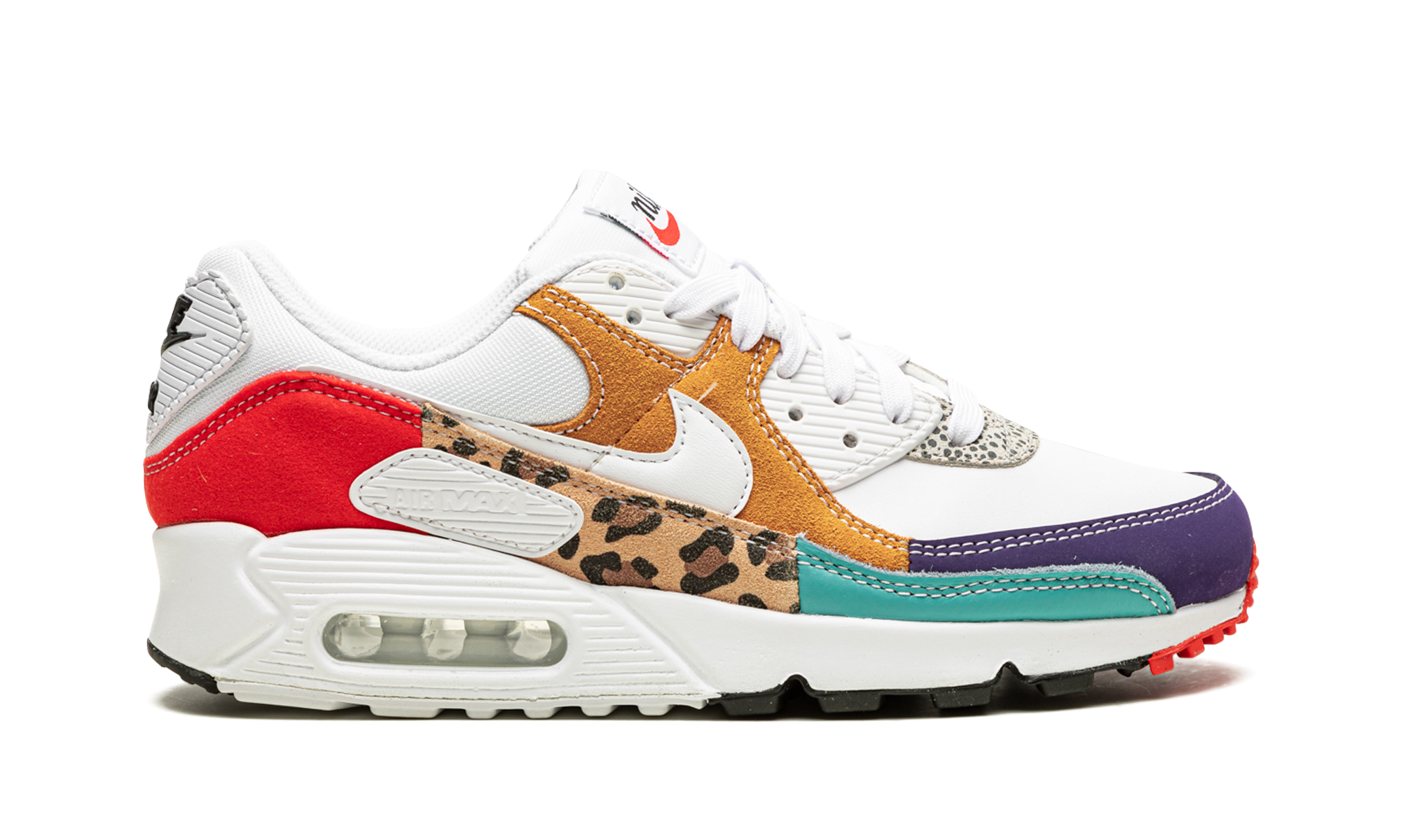 nike air max 90 se animal white women s+DH5075-100+right view
