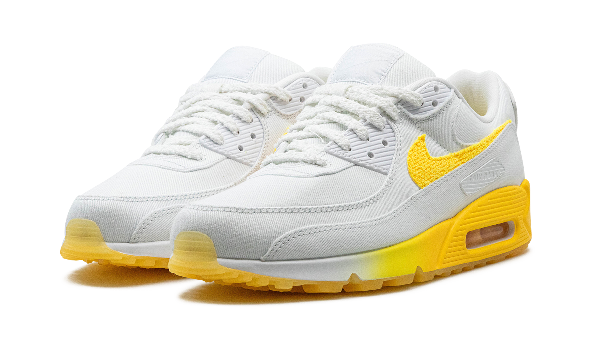 nike air max 90 se citrus pulse women s+FJ4548-100+diagnol left view