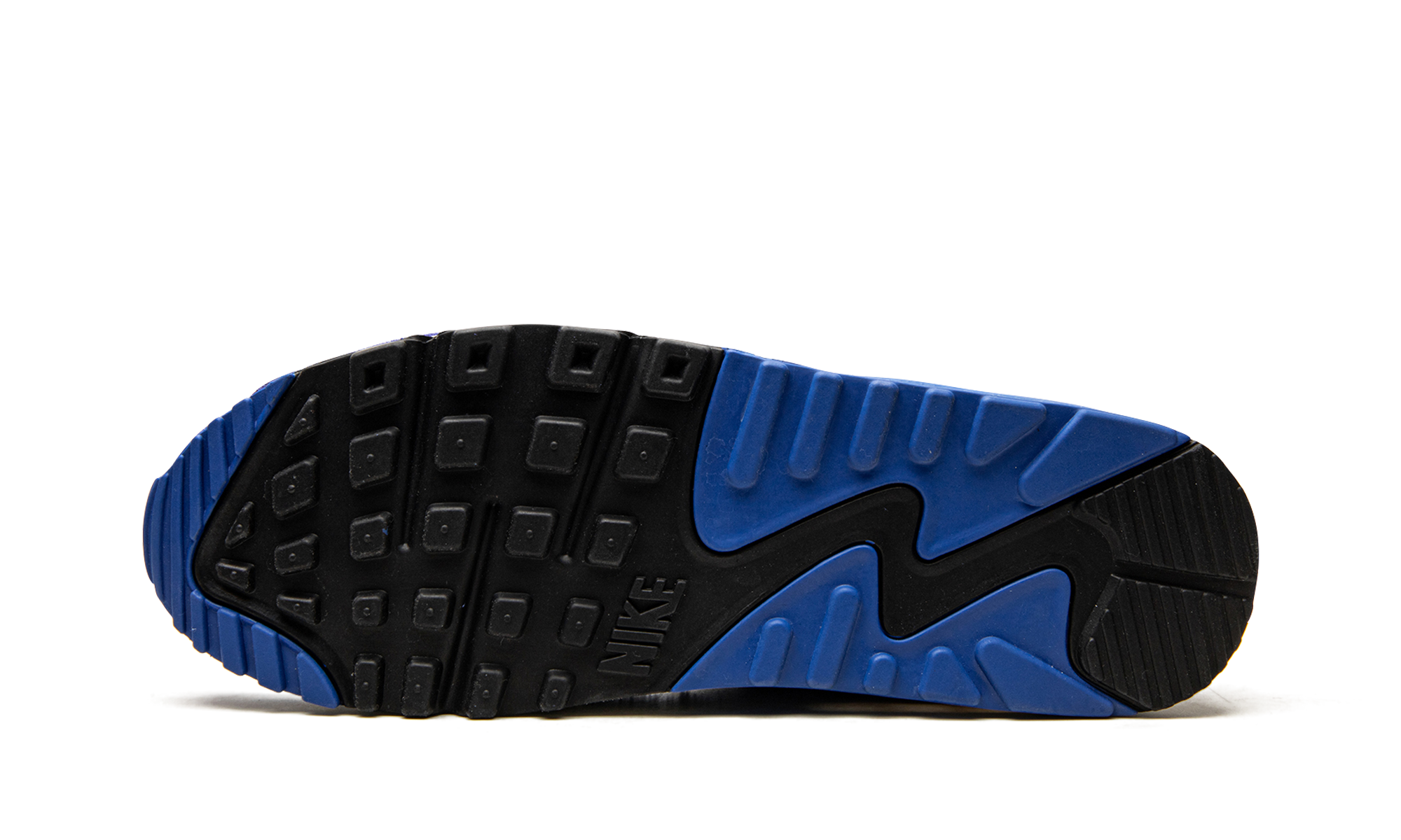 nike air max 90 se first use signal blue+DB0636-400+bottom view