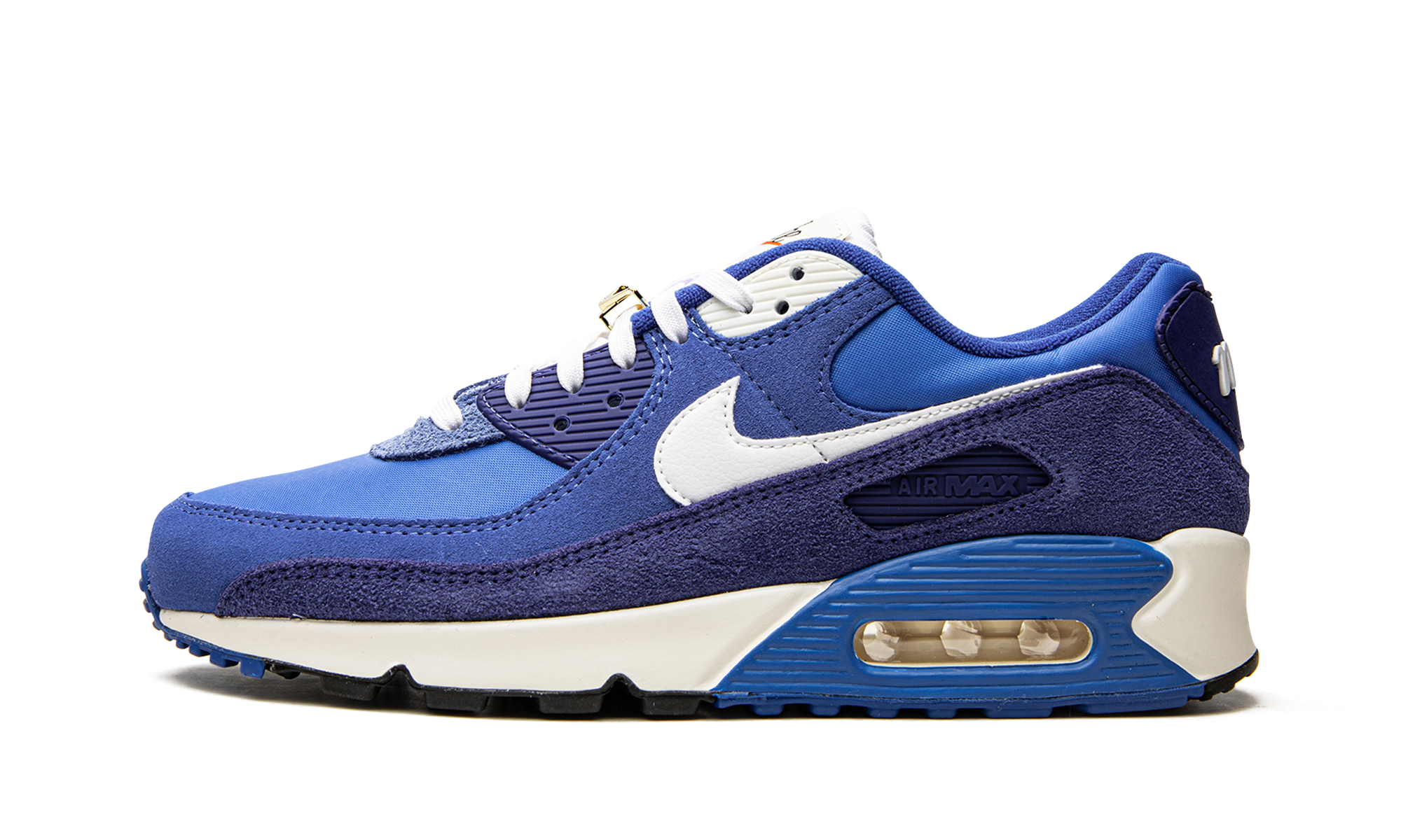 nike air max 90 se first use signal blue+DB0636-400+diagnol right view 1