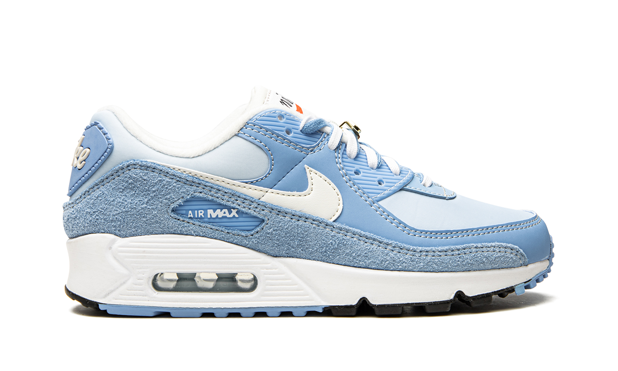 nike air max 90 se first use university blue+DA8709-400+right view