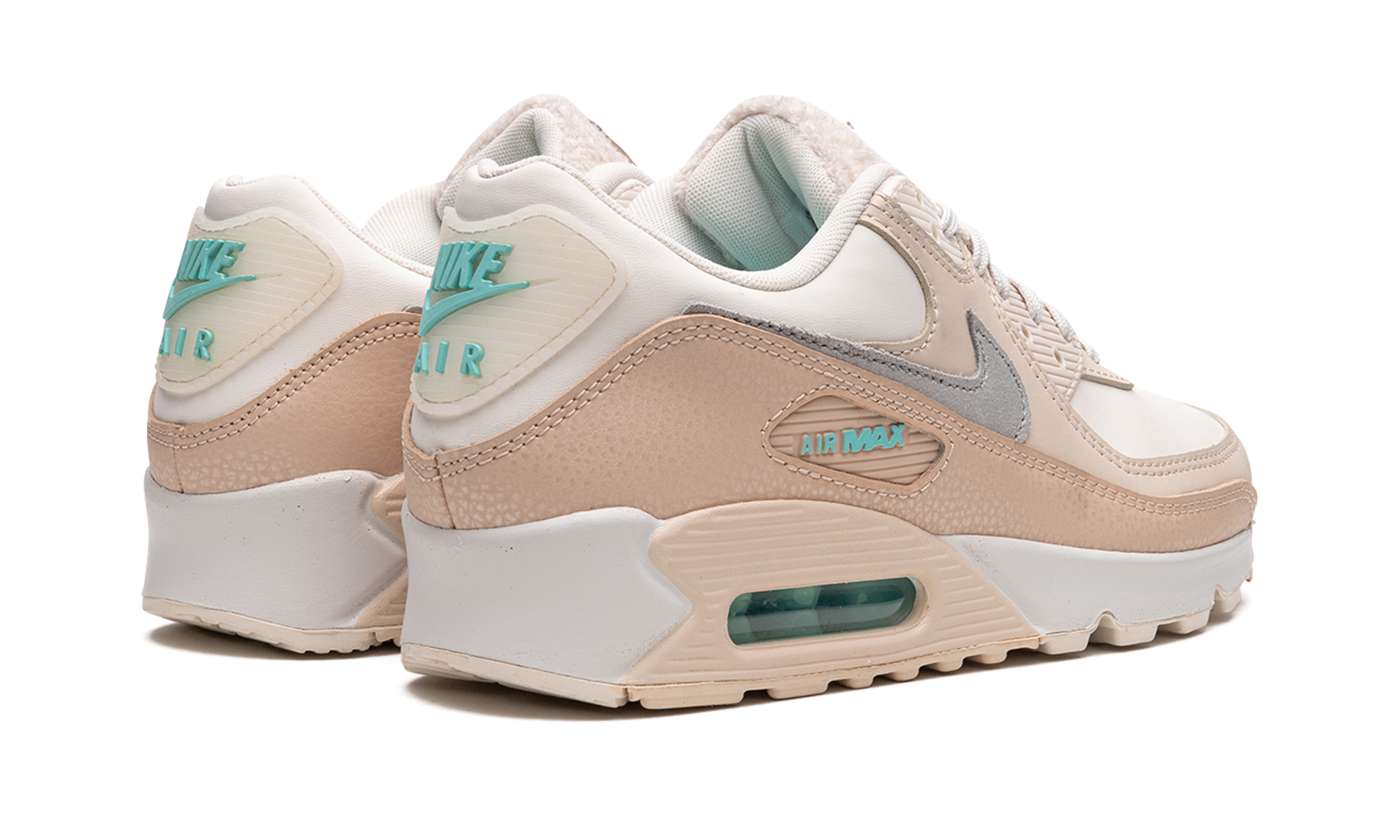 nike air max 90 se mama women s+DZ5194-001+diagnol right behind view