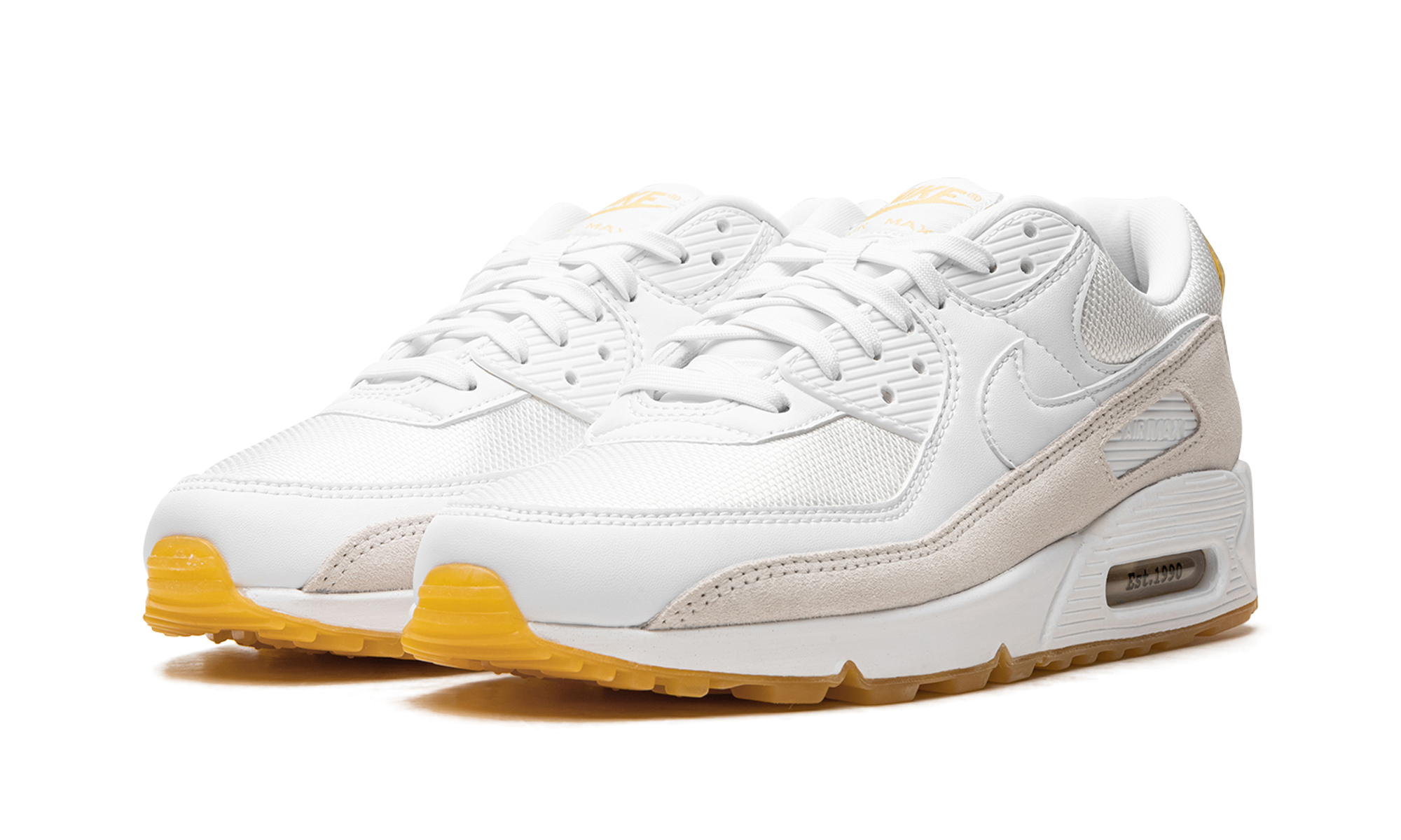 nike air max 90 se marion frank rudy summit white+DV1734-100+diagnol left view