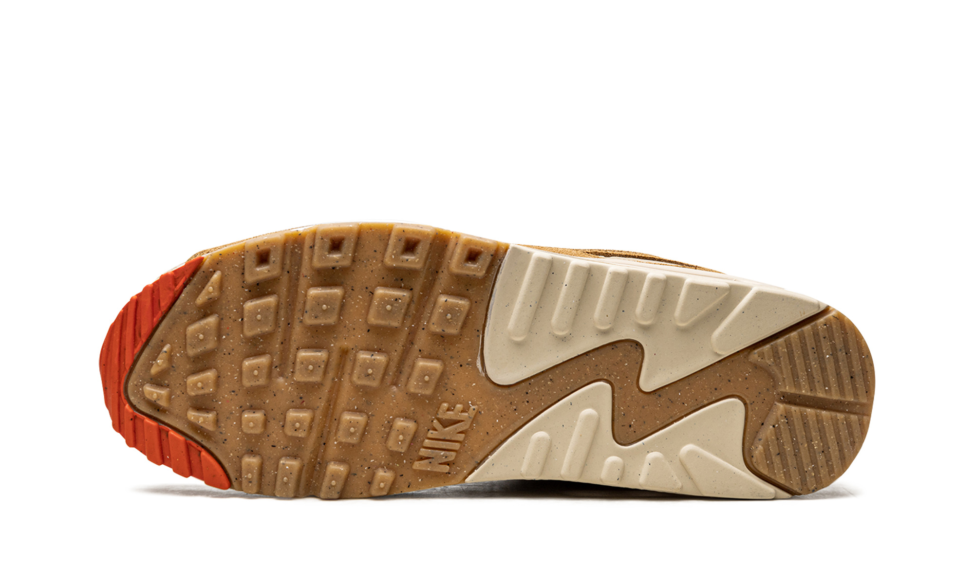 nike air max 90 se pale ivory snakeskin swoosh women s+DX9502-100+bottom view