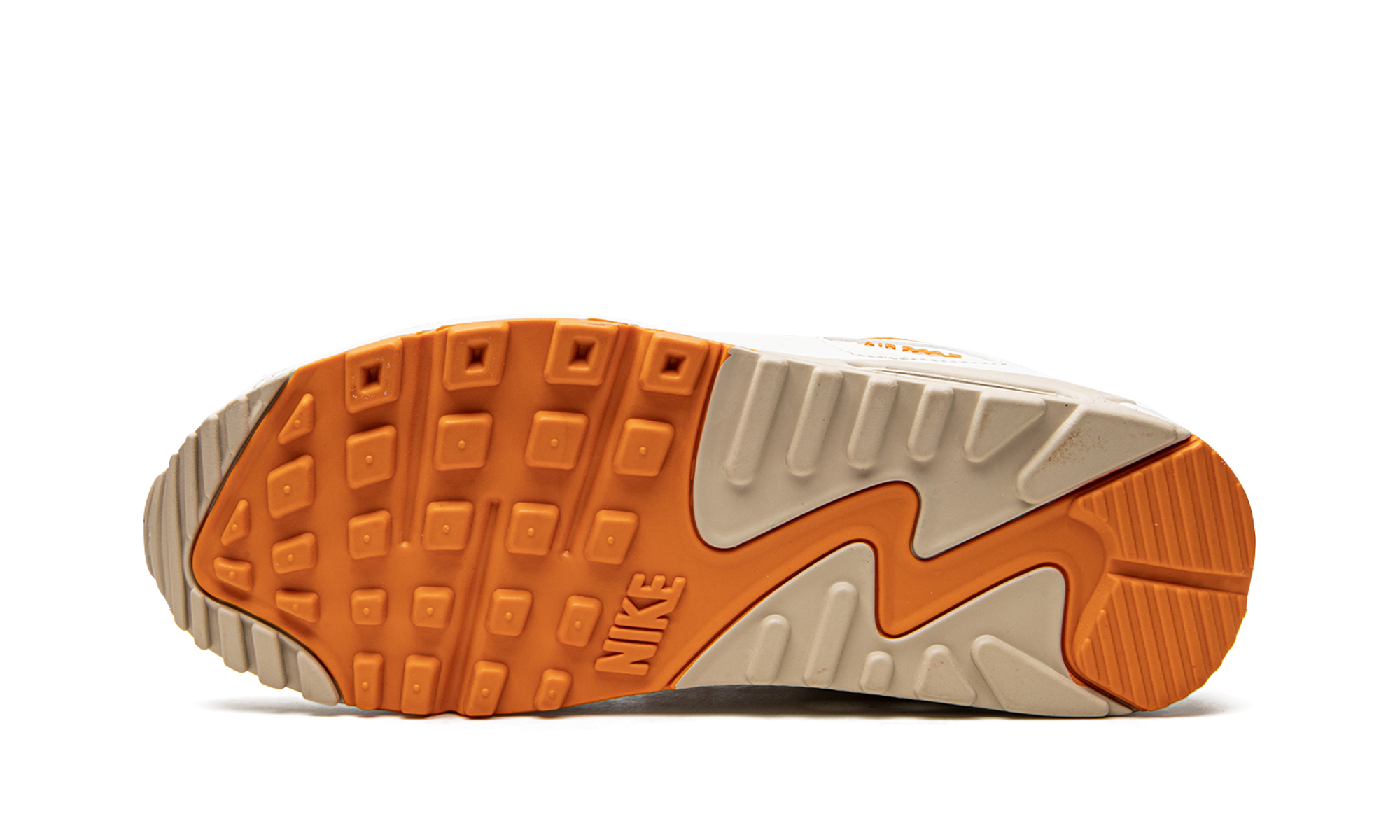 nike air max 90 se sanddrift light curry women s+DQ8593-001+bottom view