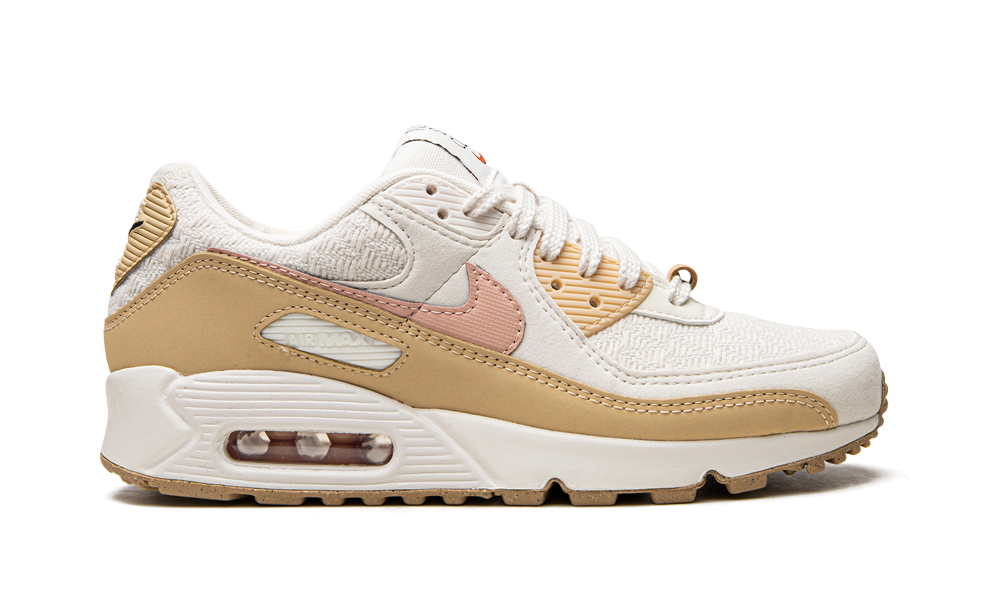 nike air max 90 se sun club sail arctic orange women s+DJ9997-101+right view