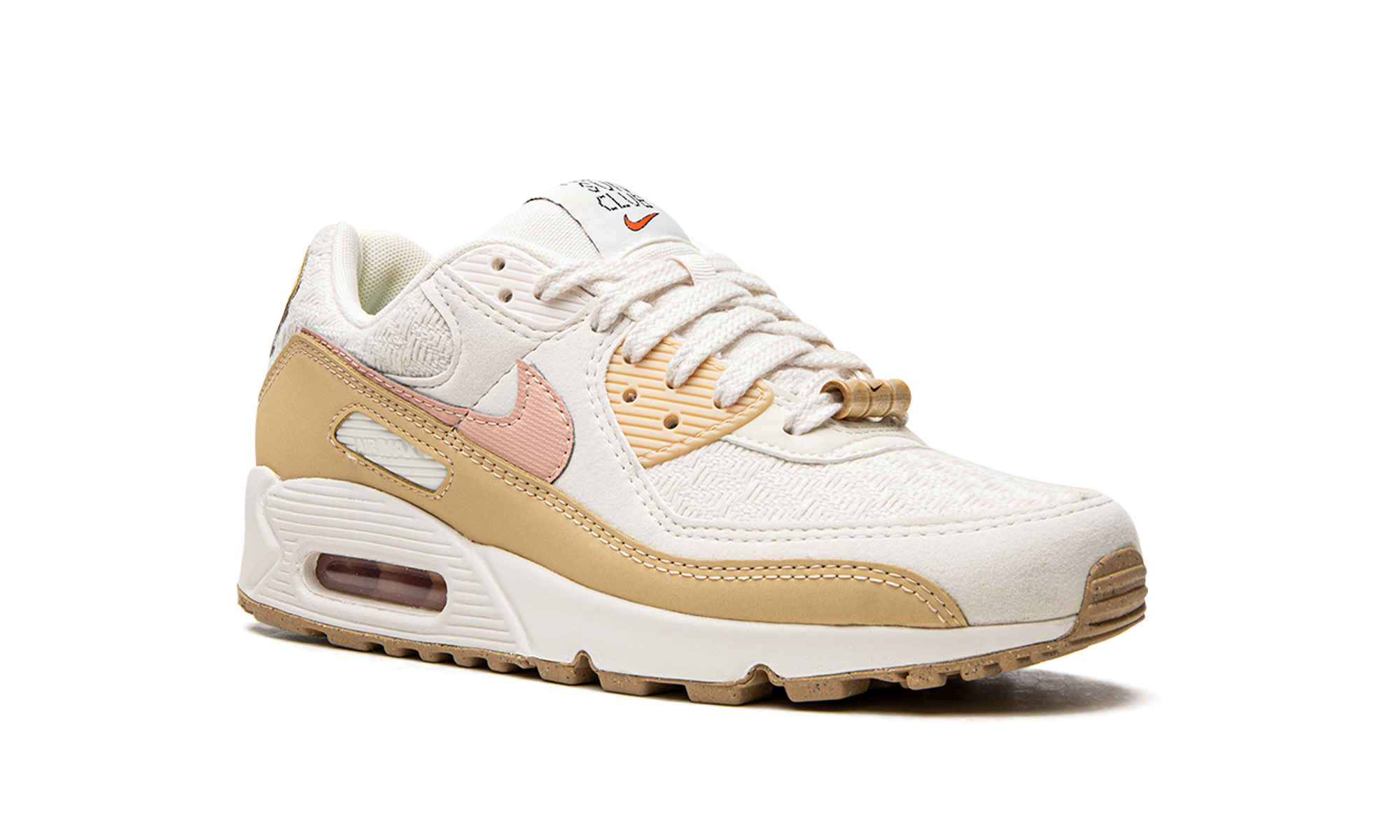 nike air max 90 se sun club sail arctic orange women s+DJ9997-101+diagnol right view