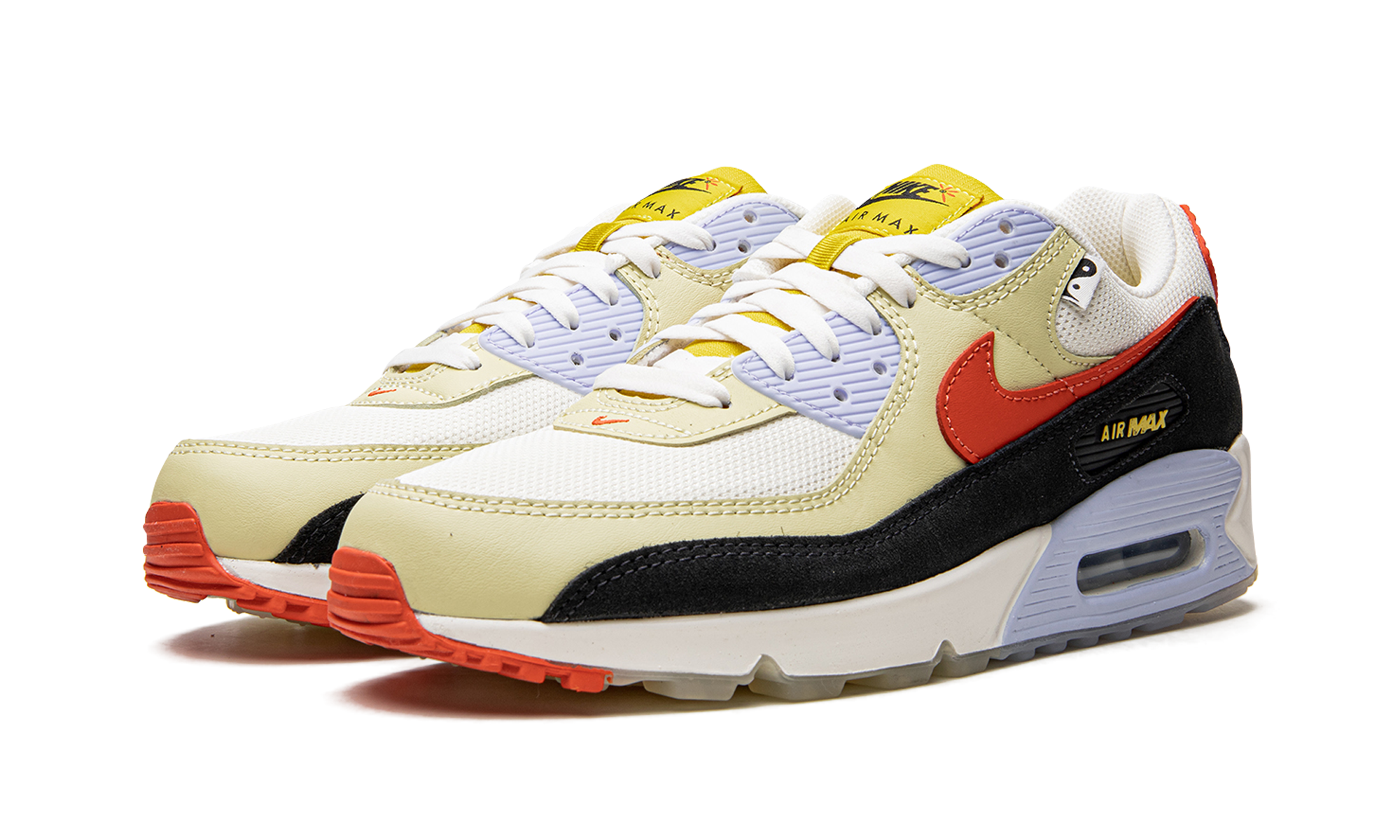 nike air max 90 set to rise+DV2116-700+diagnol left view